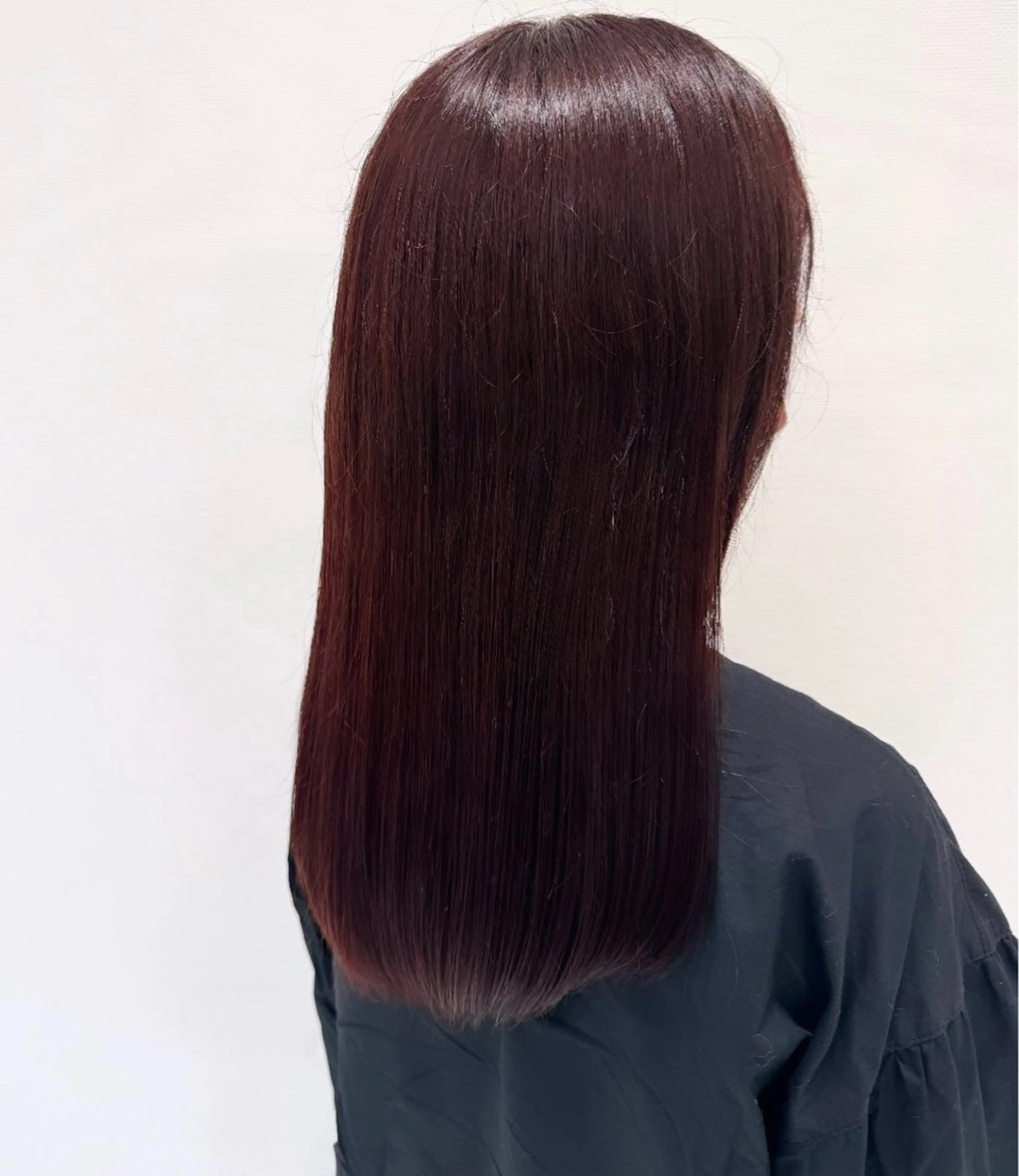 ロング カラー 村田 奈月のヘアスタイル