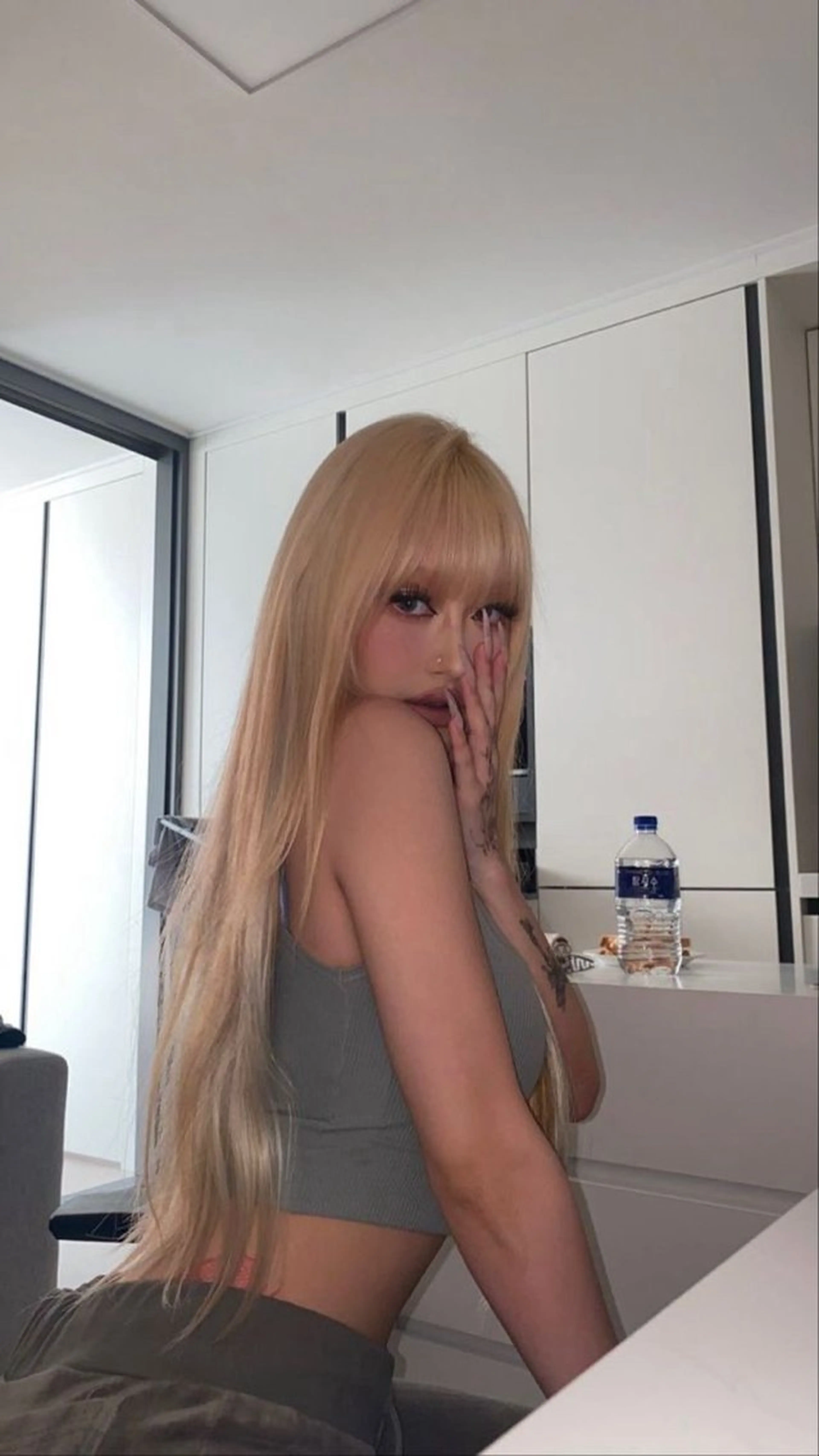 ロング ヘアカラー Loops六角橋店所属・𖥔 ݁ ˖✿₊˚⊹ ソウ🌻のヘアスタイル