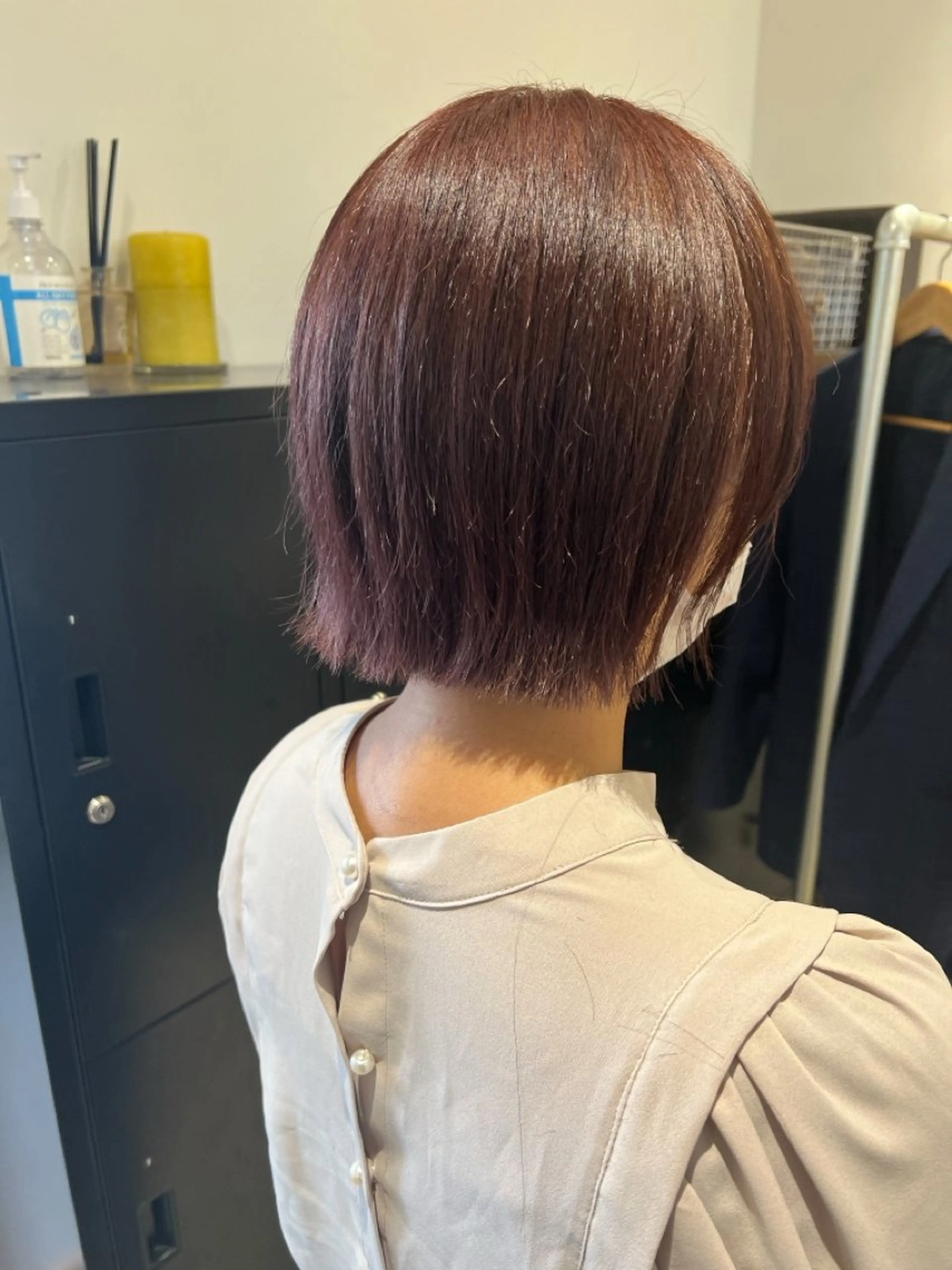 【レディースショートカット】練習モデルの写真