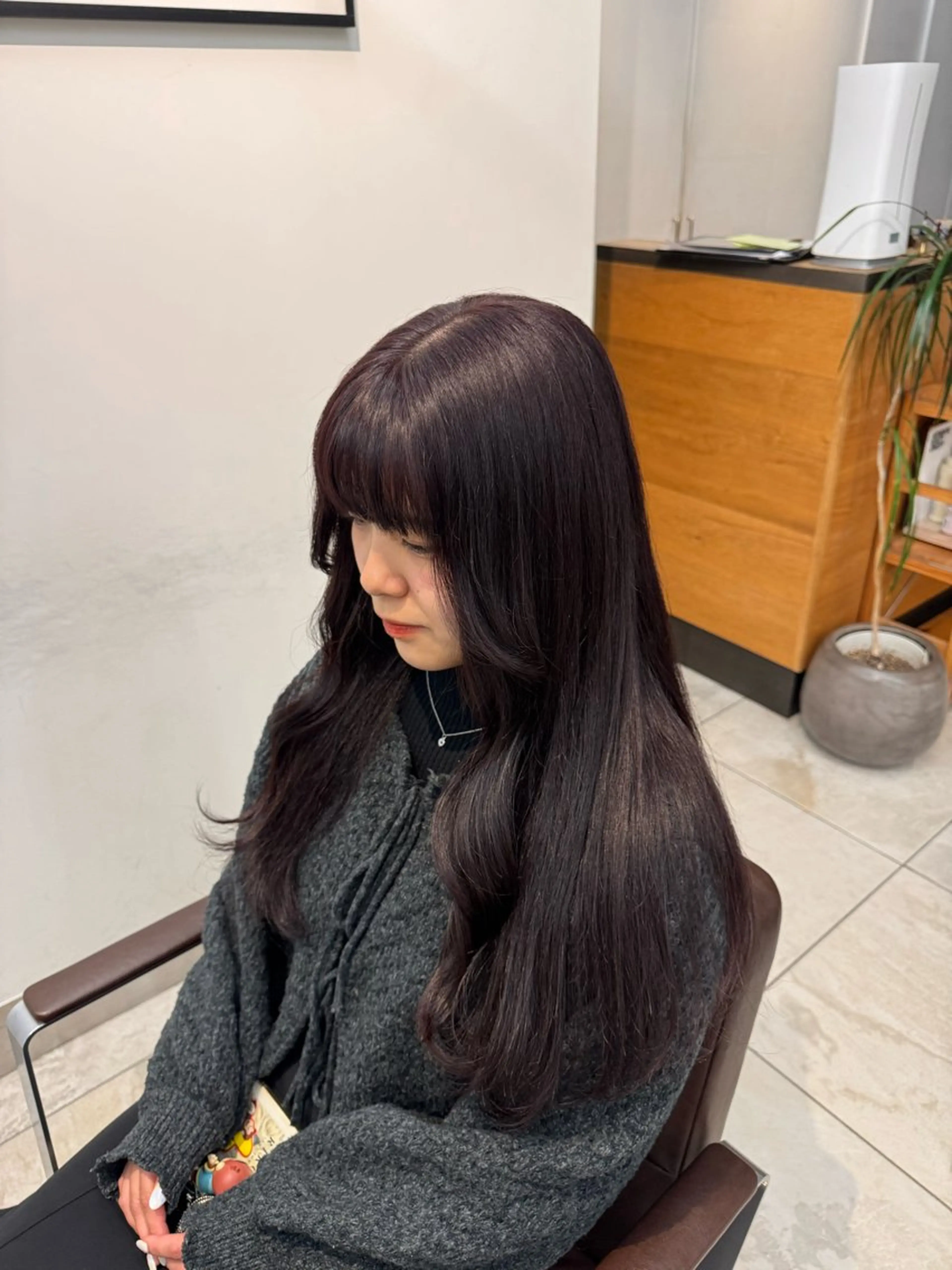 ロング ヘアカラー カットモデル募集🫧 Meiのヘアスタイル