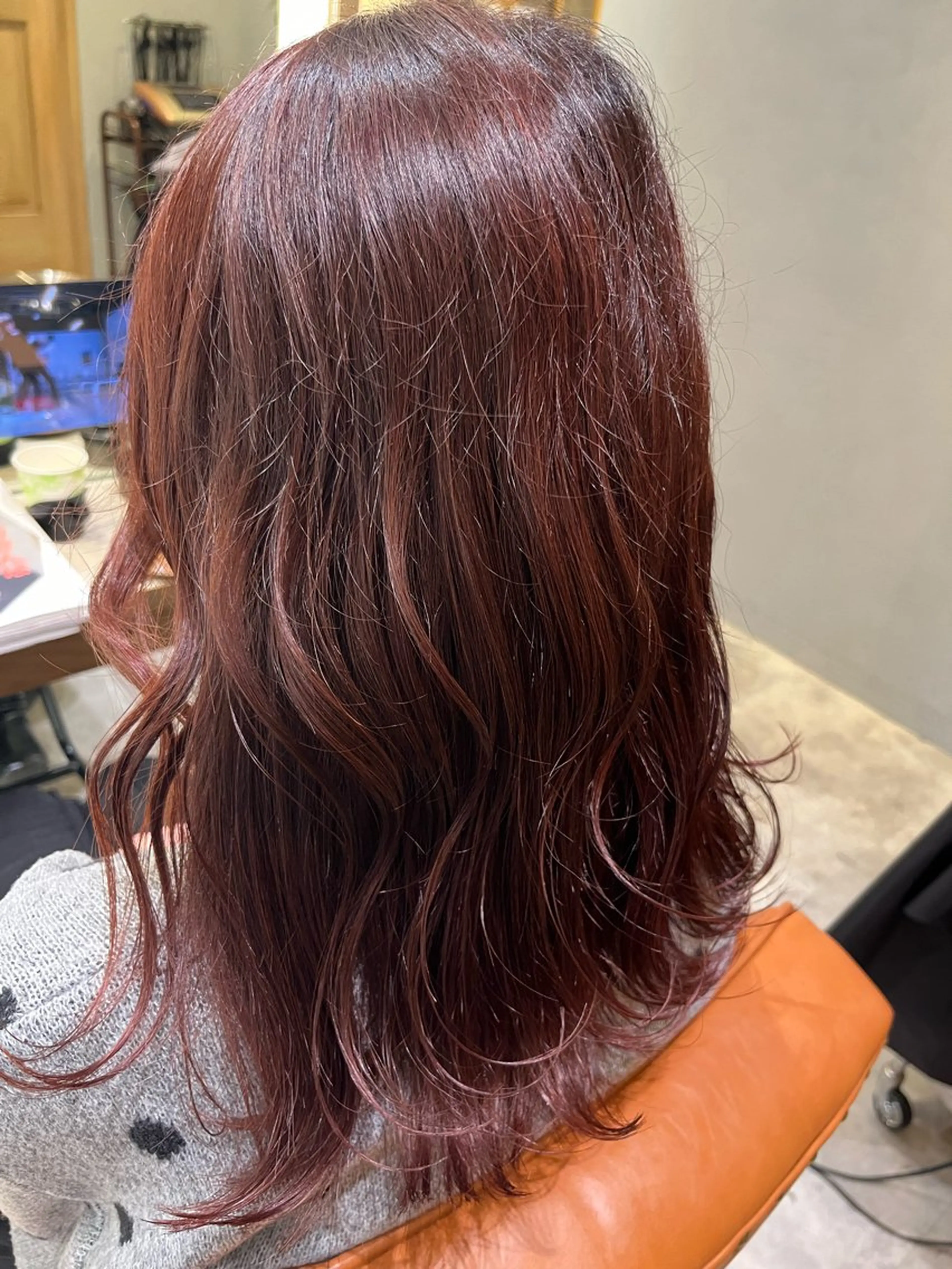 セミロング カラー olelo国立🐟 Maho🐟のヘアスタイル