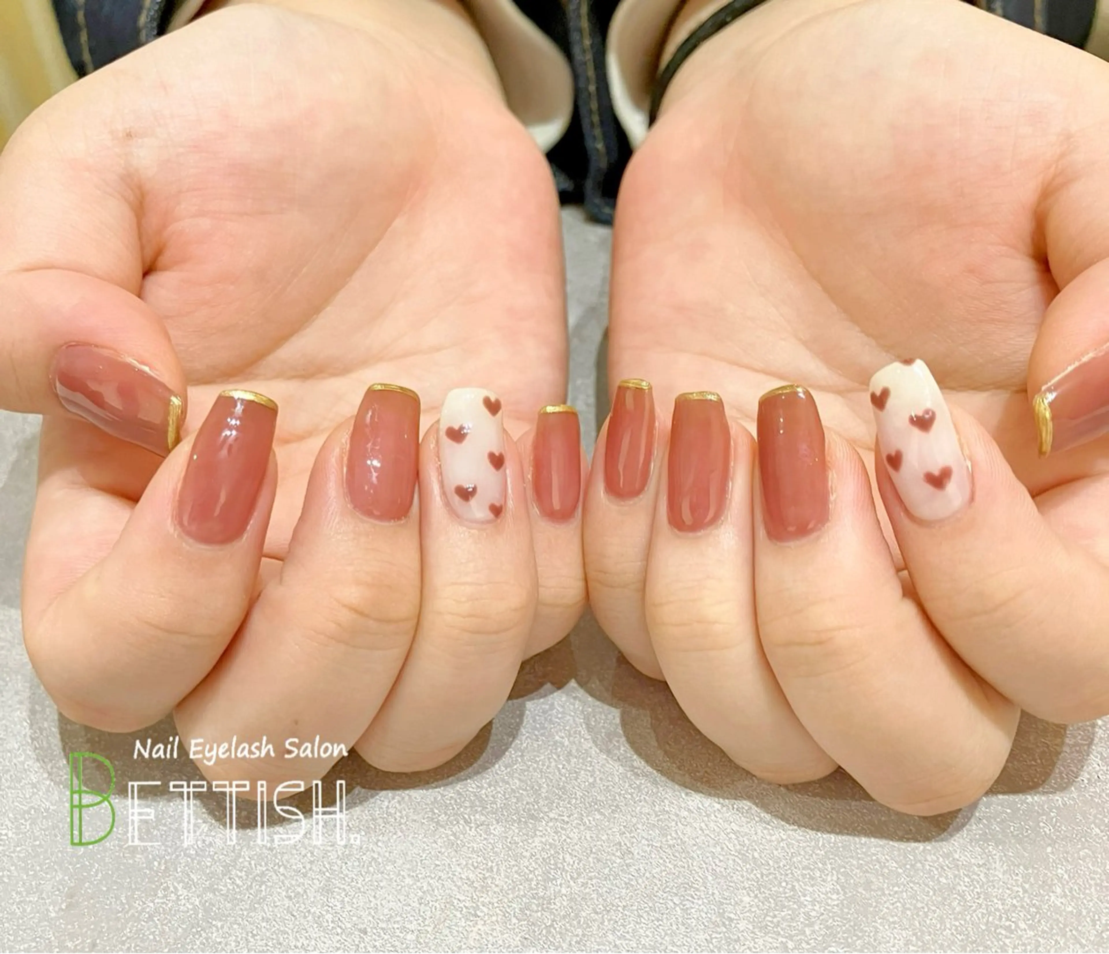 ネイル アートネイル フレンチネイル ミラーネイル BETTISH. KUMIKO☺︎︎のネイルデザイン