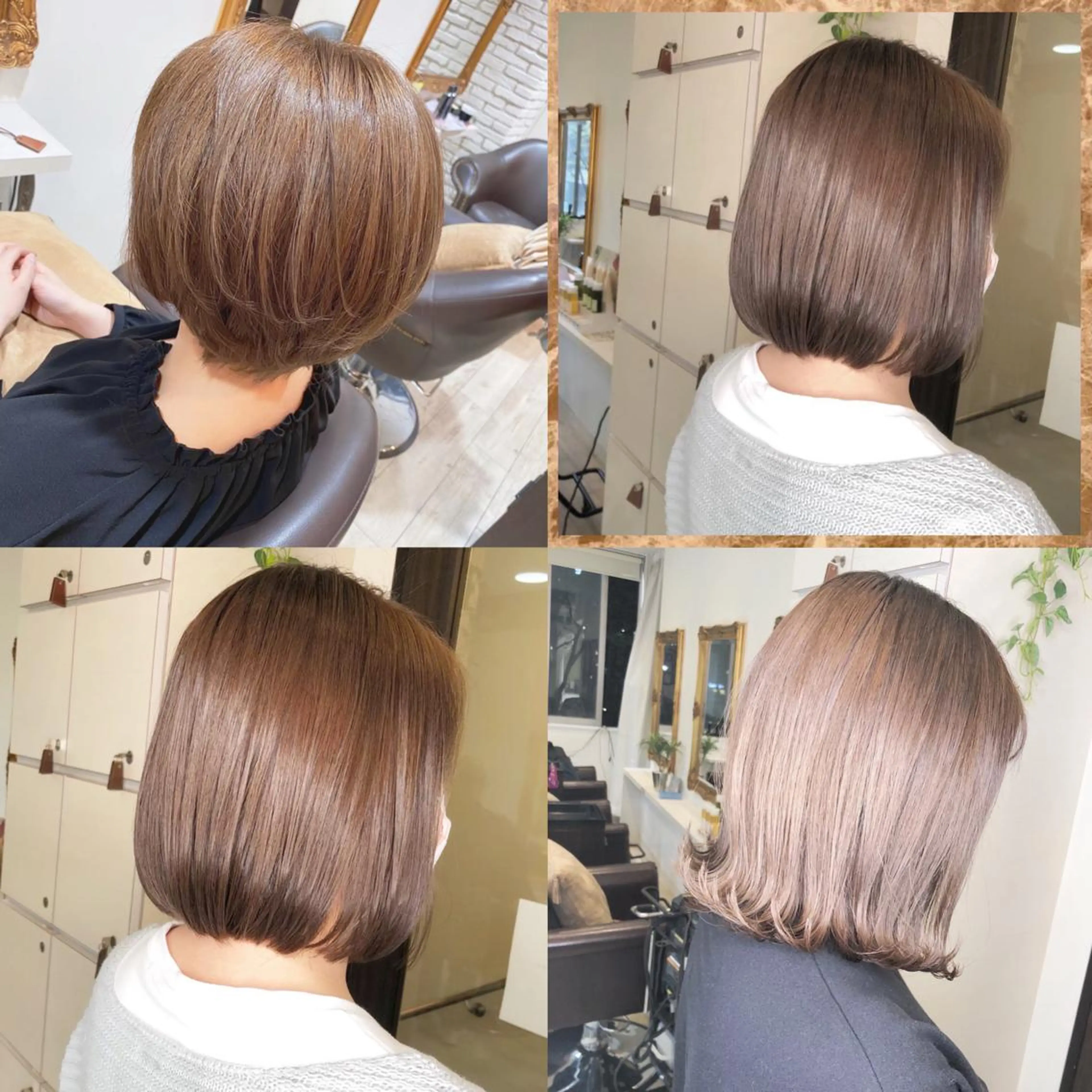 カラー ヘアカラー トリートメント 平原 ミレイのヘアスタイル