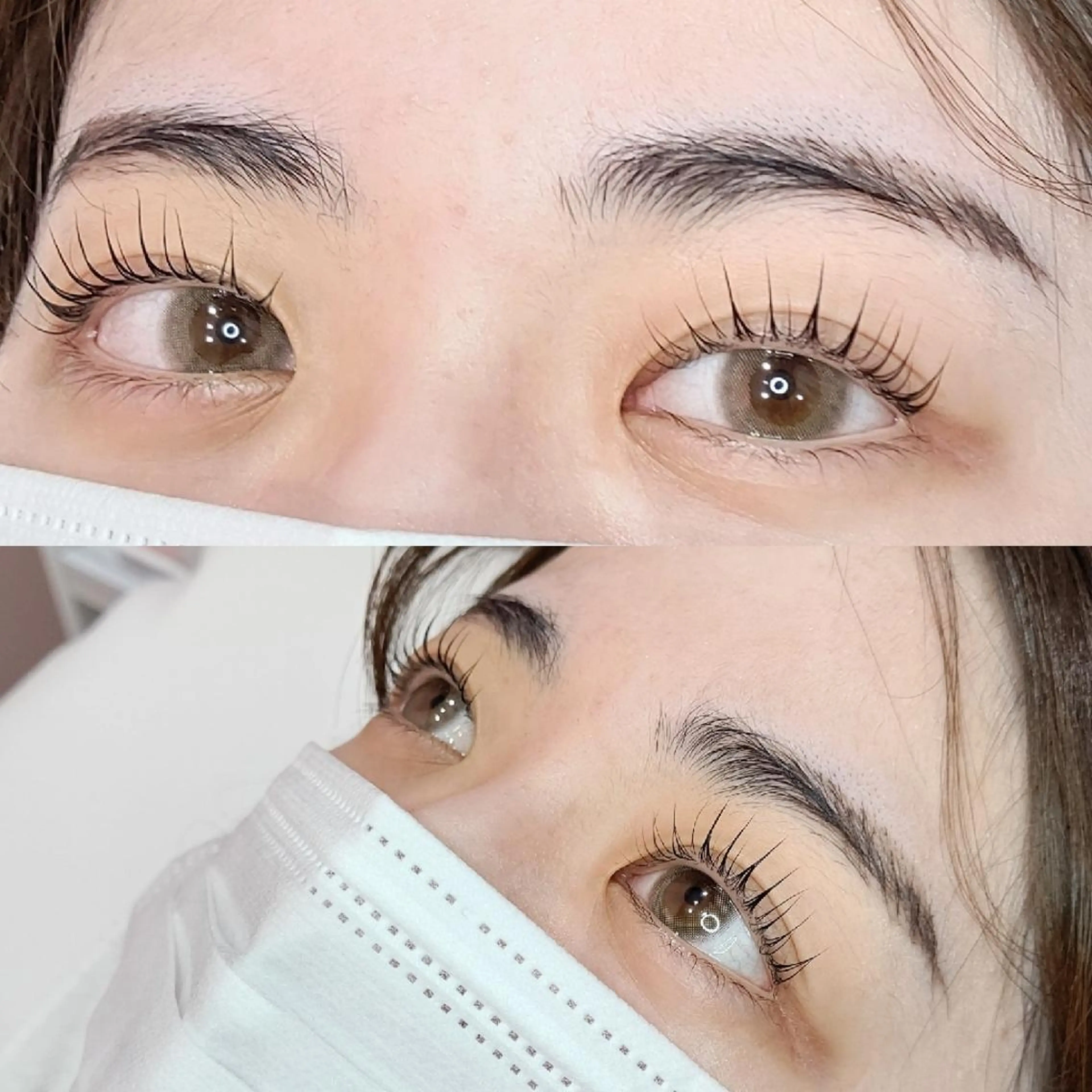 マツエク・マツパ パリジェンヌラッシュリフト マツパ 木下 優佳のマツエク・マツパデザイン