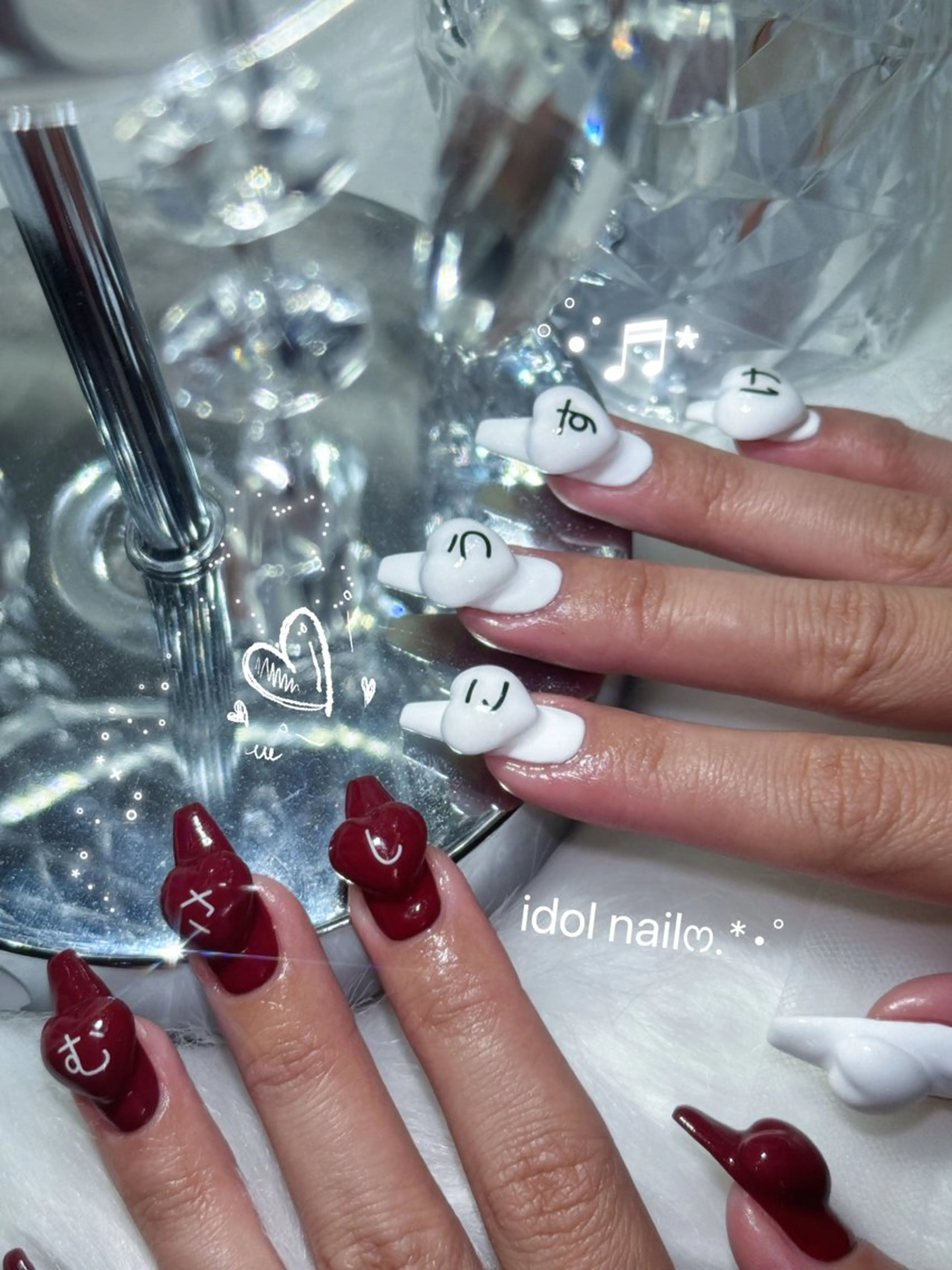 ネイル ハンドネイル ERINA ♥のネイルデザイン