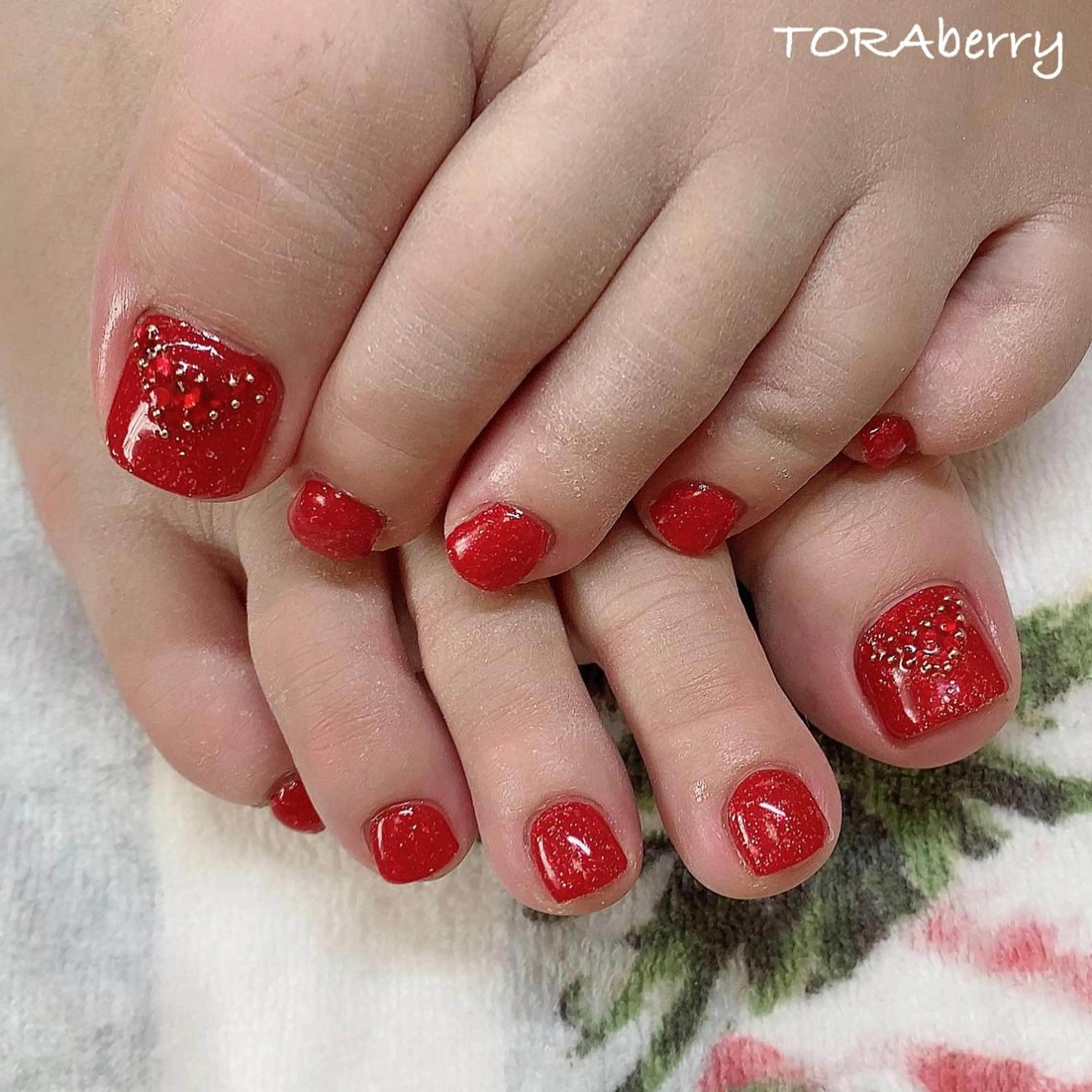 ネイル フットネイル フットネイル ネイリスト なつみのネイルデザイン