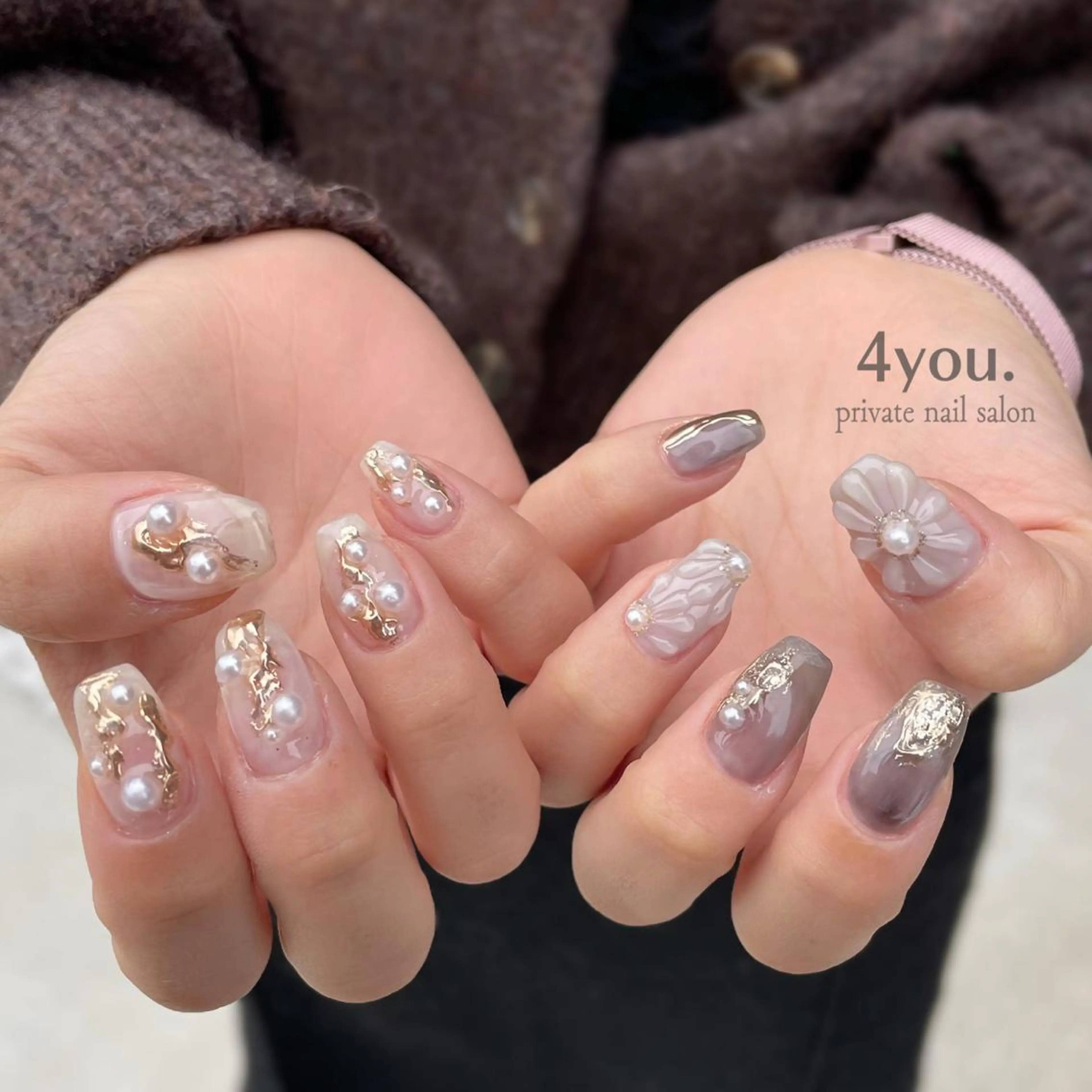 ネイル nail salon ４ｙｏｕ．のネイルデザイン