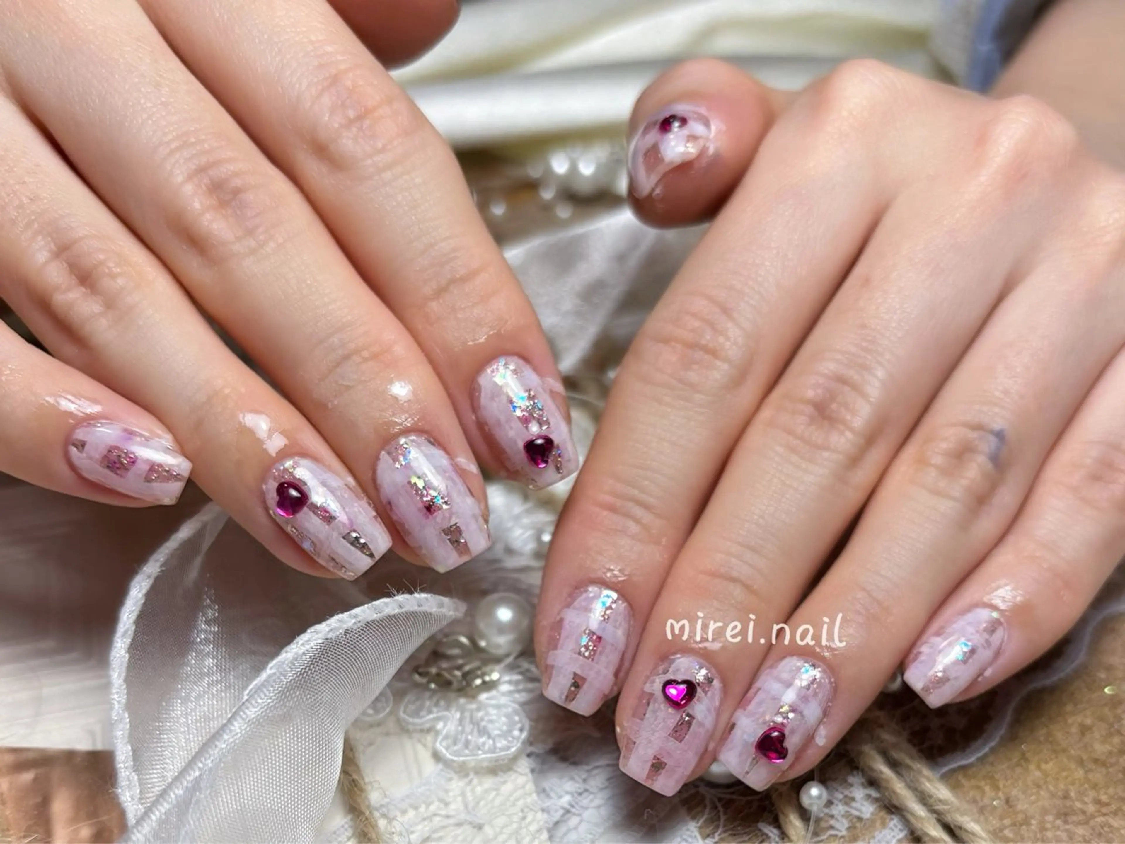 ネイル mirei‘nail所属・jade.vase ミレイのネイルデザイン