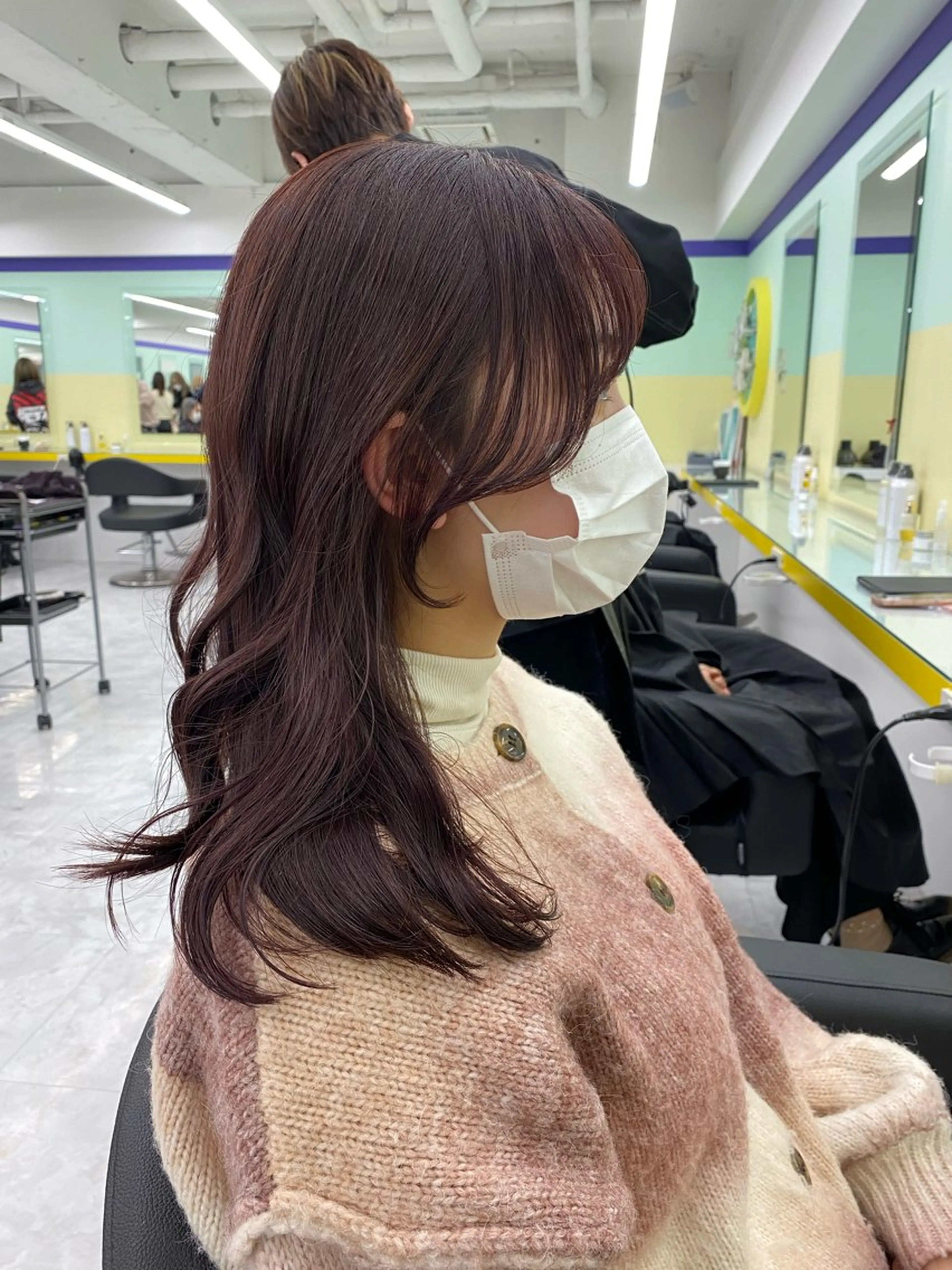 ロング カラー カット ヘアカラー トリートメント 💖トレンド秋冬 カラー💖FUTAのヘアスタイル
