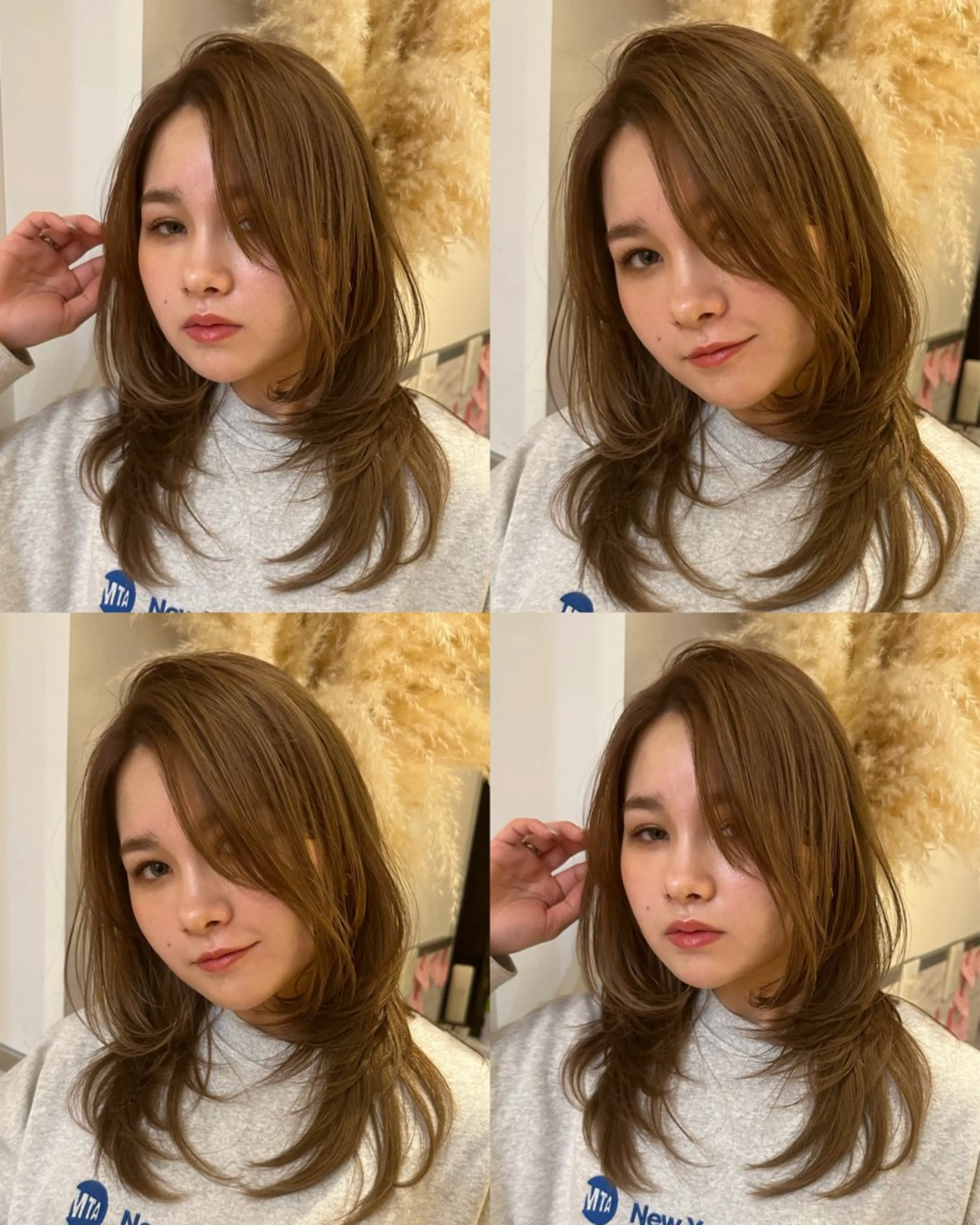 『朝8時限定😘』海外風ハイレイヤーカットモデル＋最高級保湿トリートメント🆓の写真