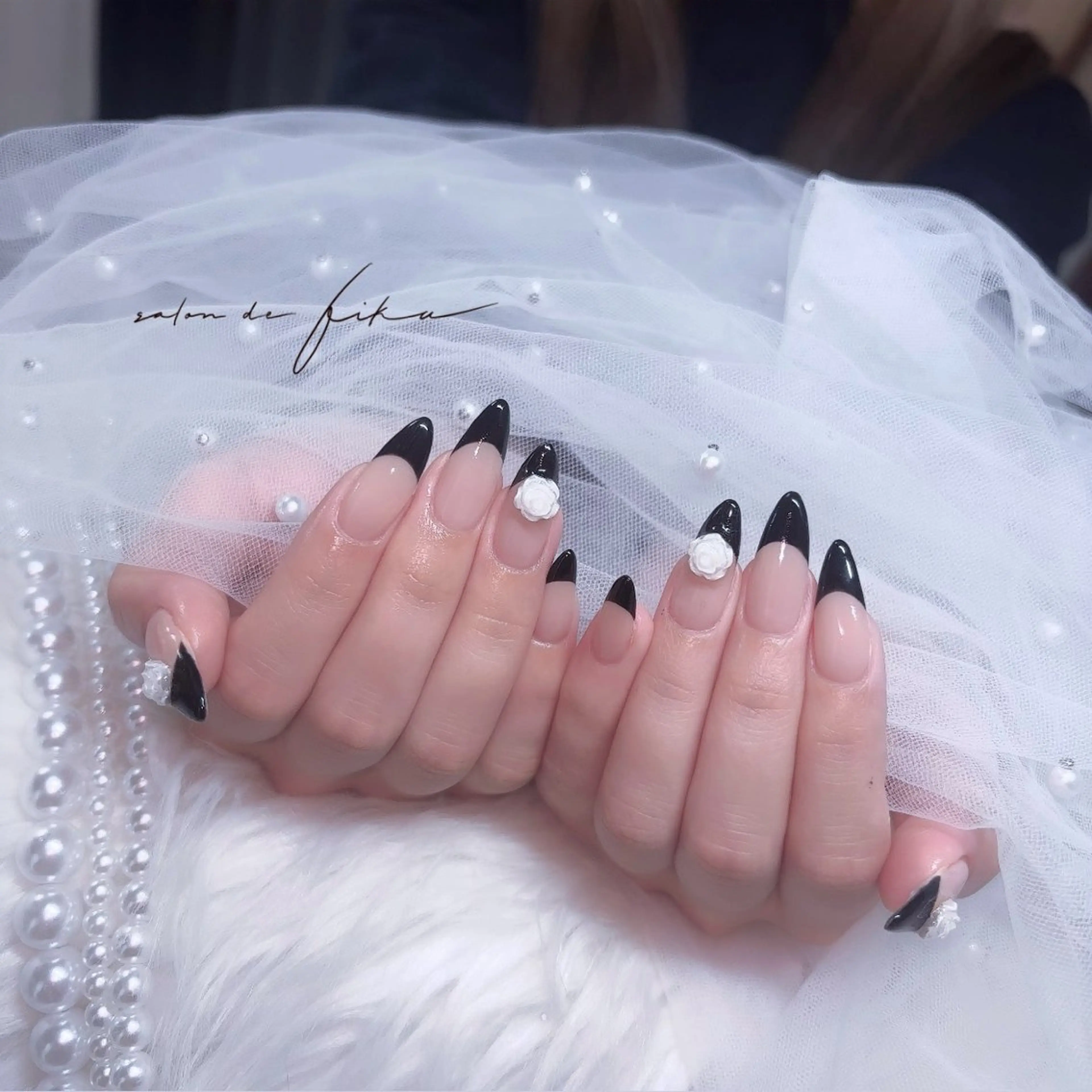 ネイル フレンチネイル ハンドネイル ayano 【パラジェル取扱店】のネイルデザイン