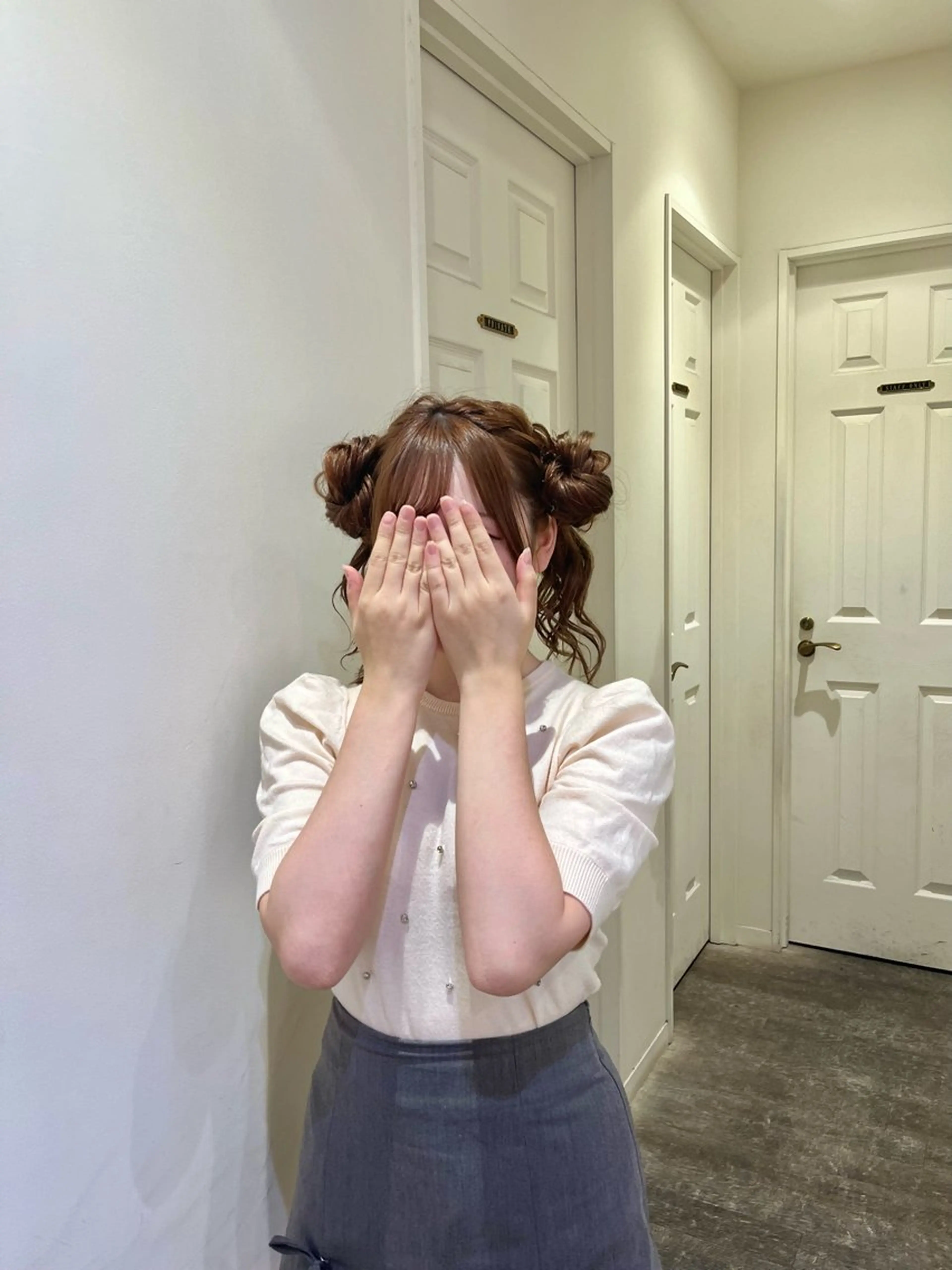 ヘアアレンジ ヘアセット エクステ🎀 暖色カラー🎀amiのヘアスタイル