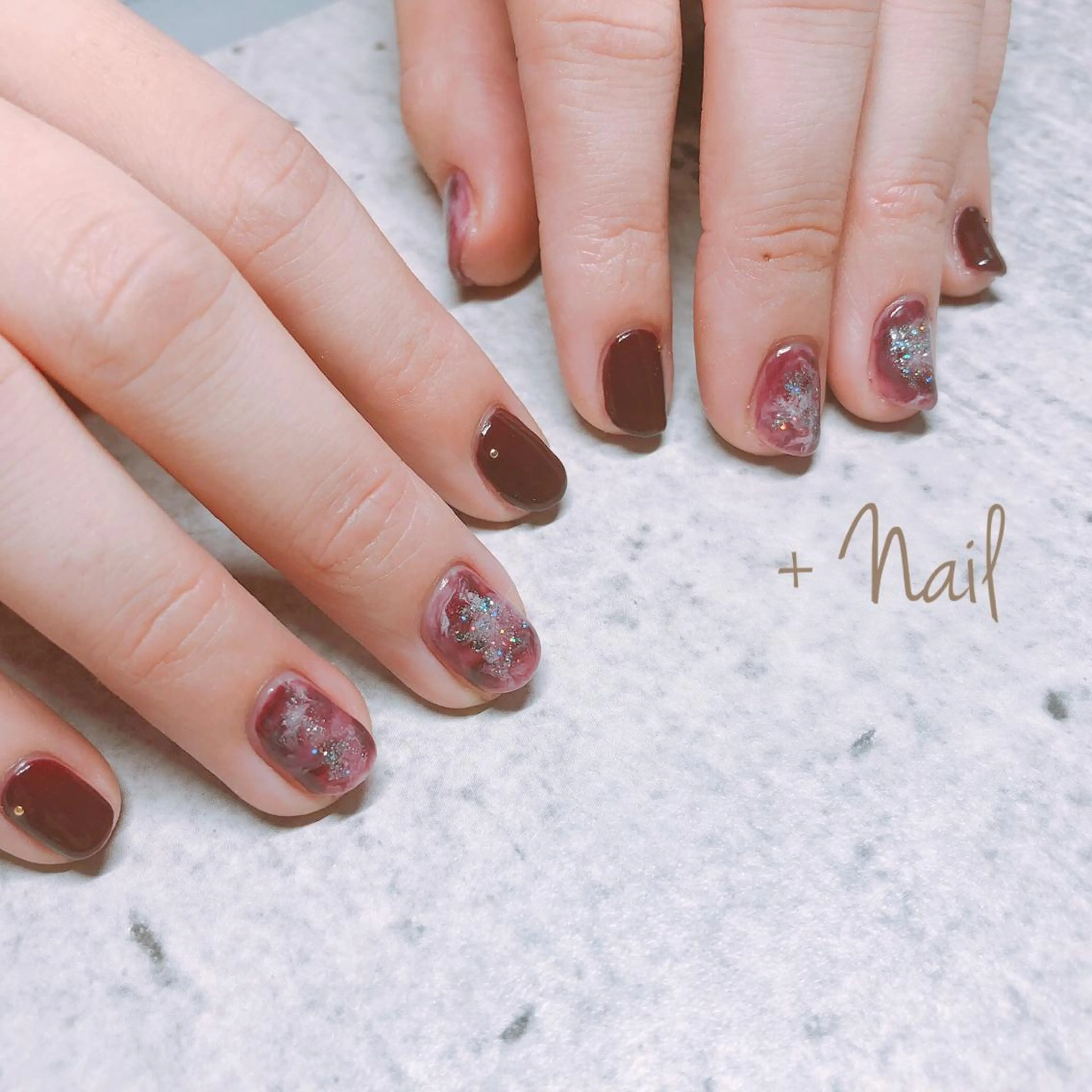 ネイル Aim* 深爪・自爪育成専門店のネイルデザイン