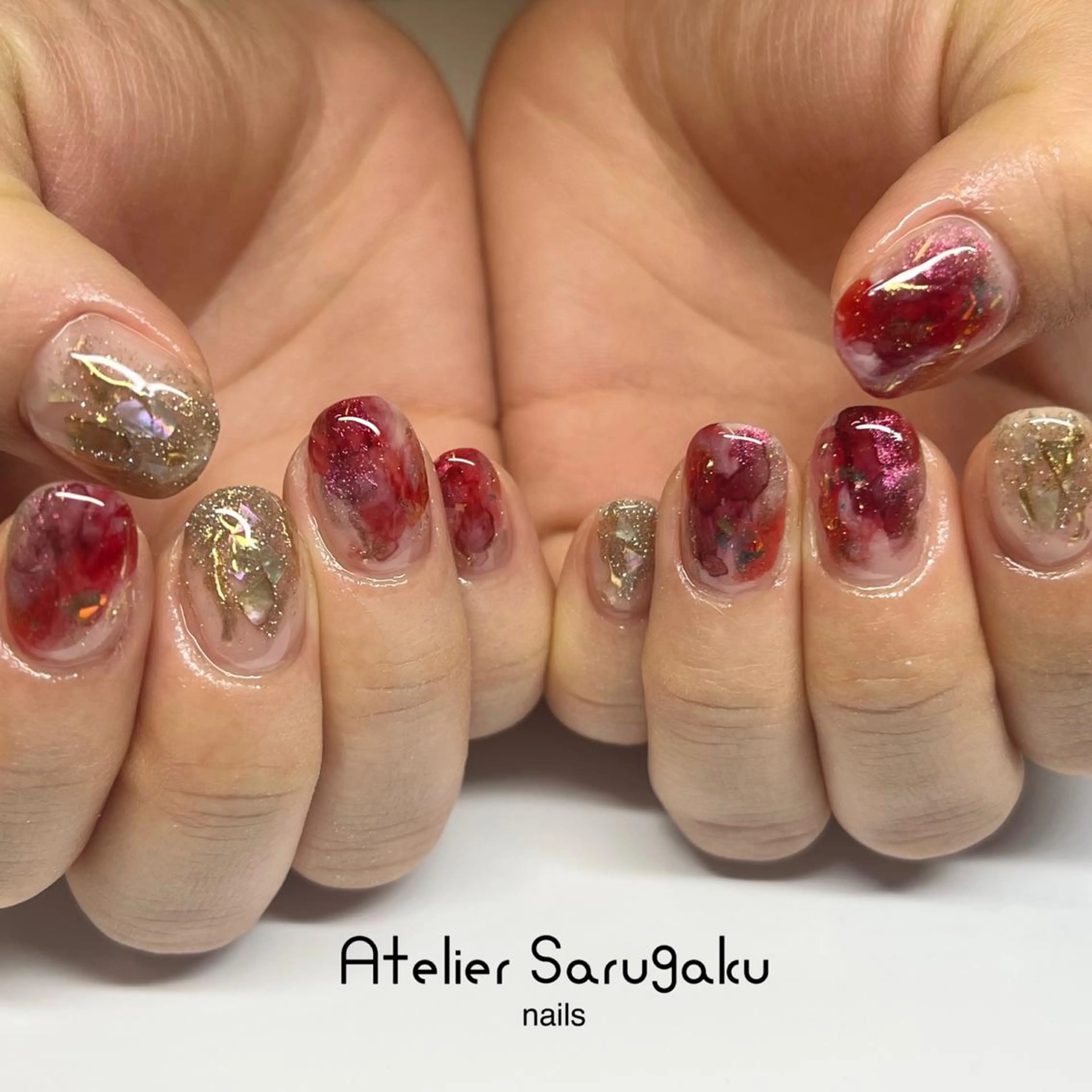 ネイル 駒沢大学sususu Marinaのネイルデザイン