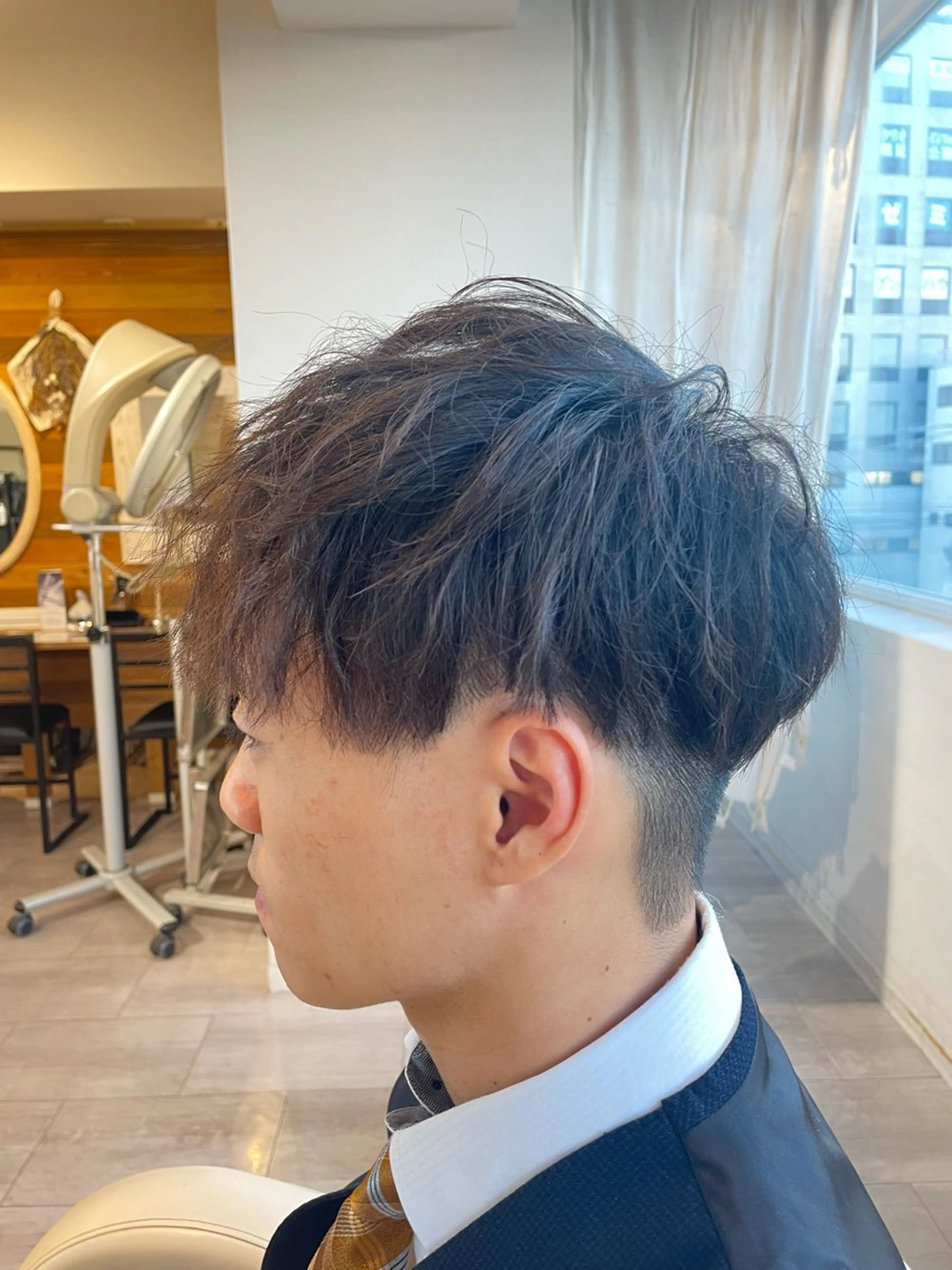 メンズ メンズパーマ miwa/ボブパーマ /モードボブのヘアスタイル