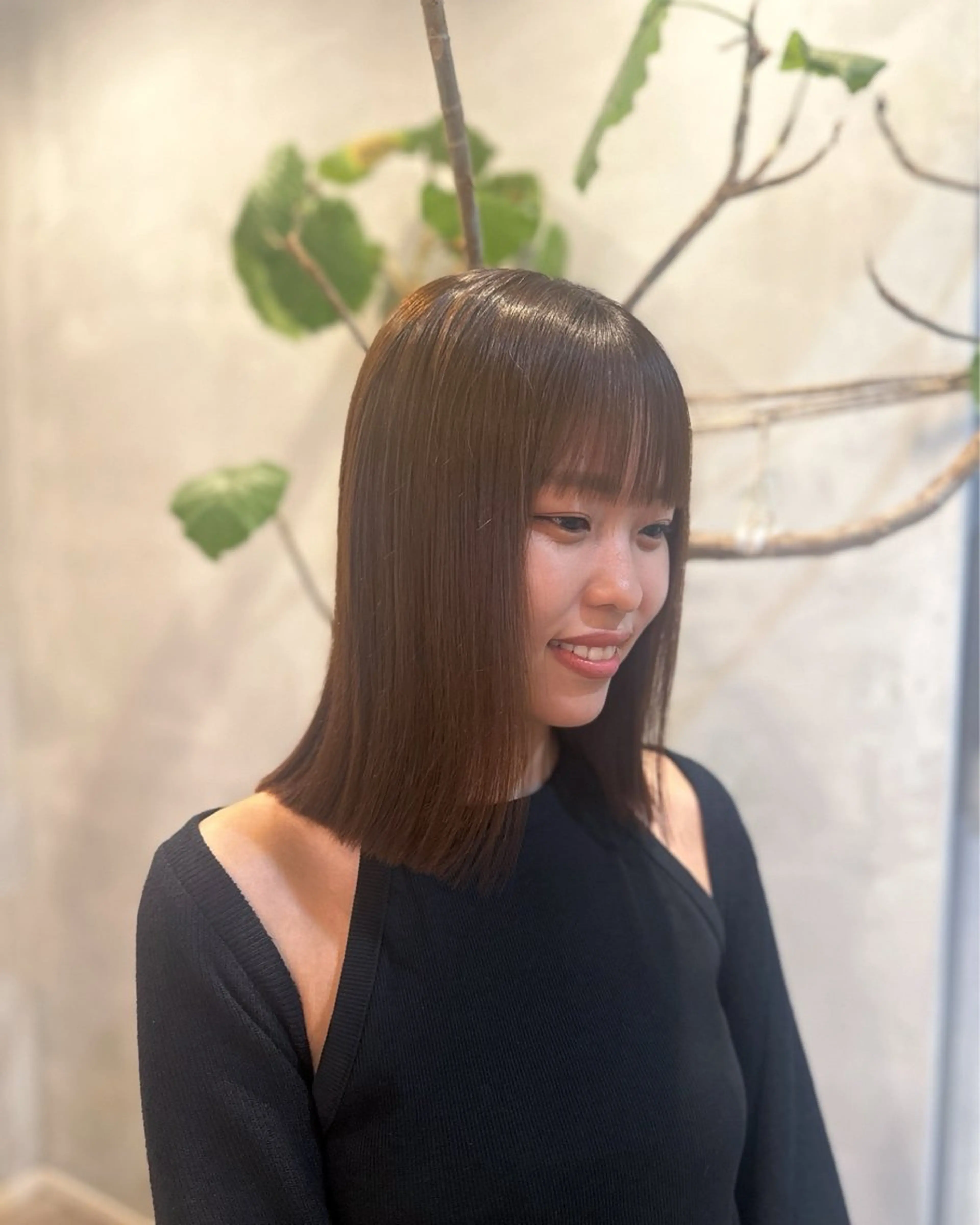 ミディアム 木村 心海☆明石のヘアスタイル