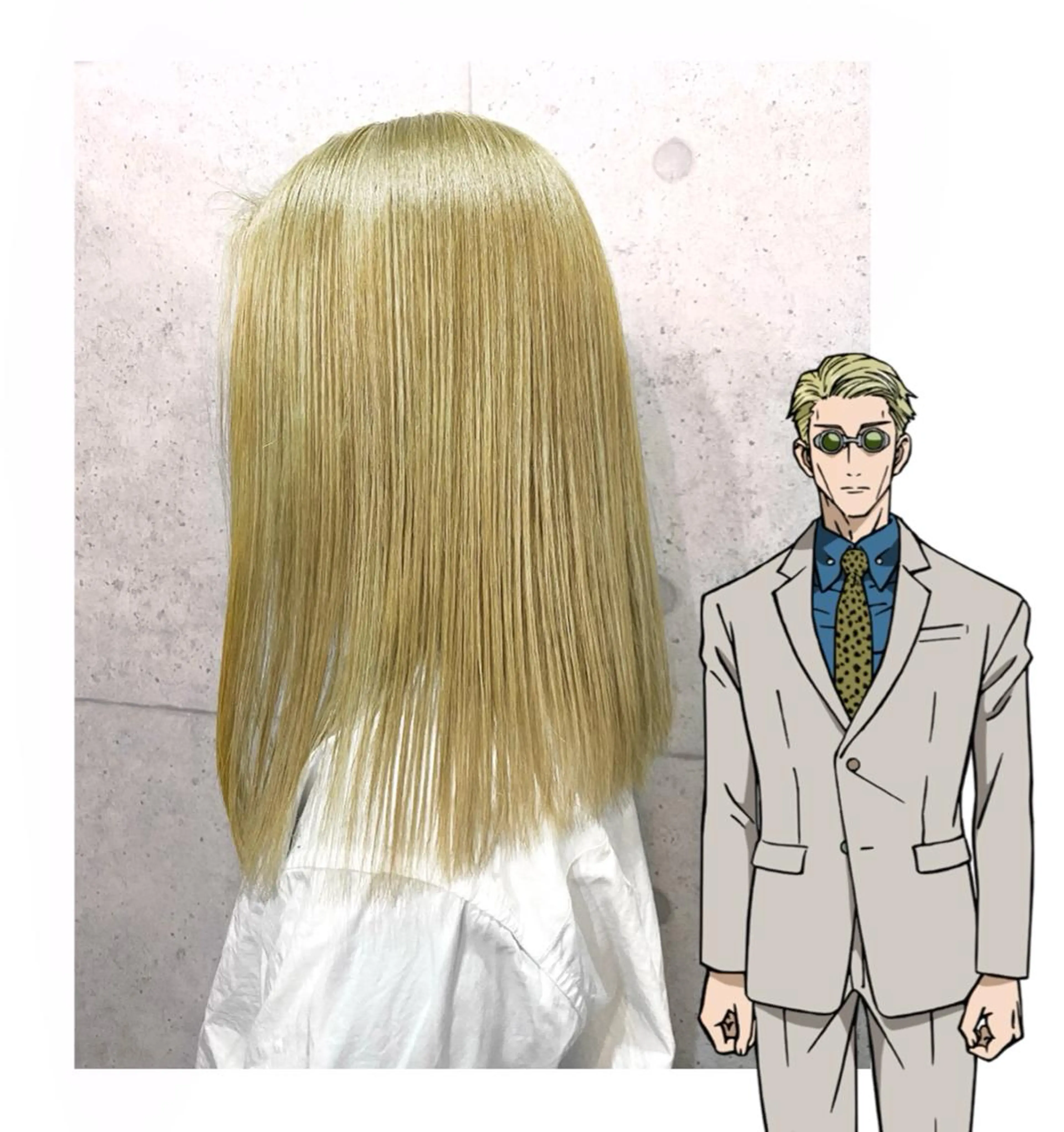 ミディアム カラー ブリーチ ヘアカラー GARU-ガル-所属・TSUNO🦖 派手髪/オタク美容師のヘアスタイル