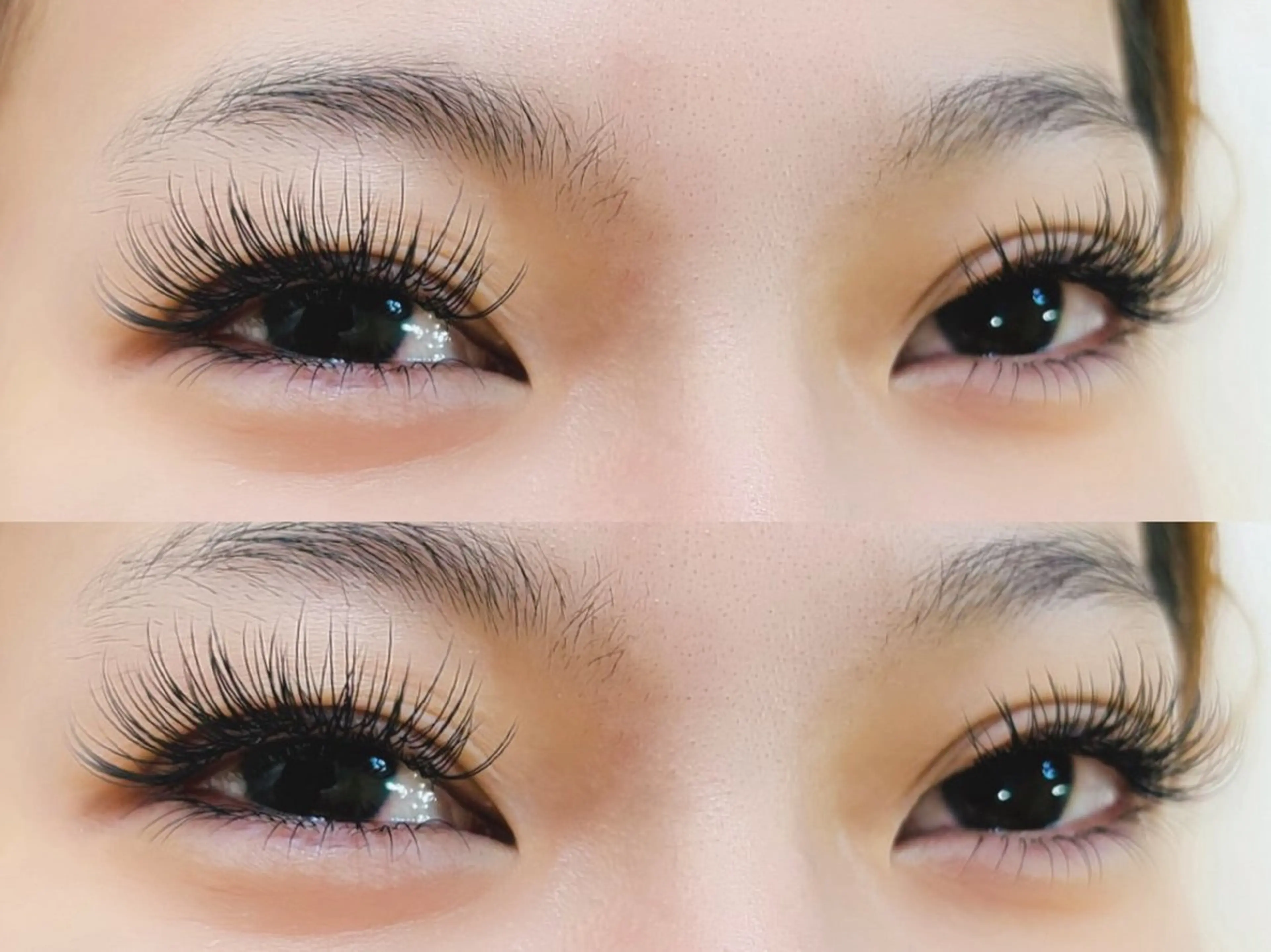 マツエク・マツパ 付け放題 バインドロック 束感まつ毛 フラットラッシュ パリジェンヌラッシュリフト マツエク リナ アメ村のマツエク・マツパデザイン