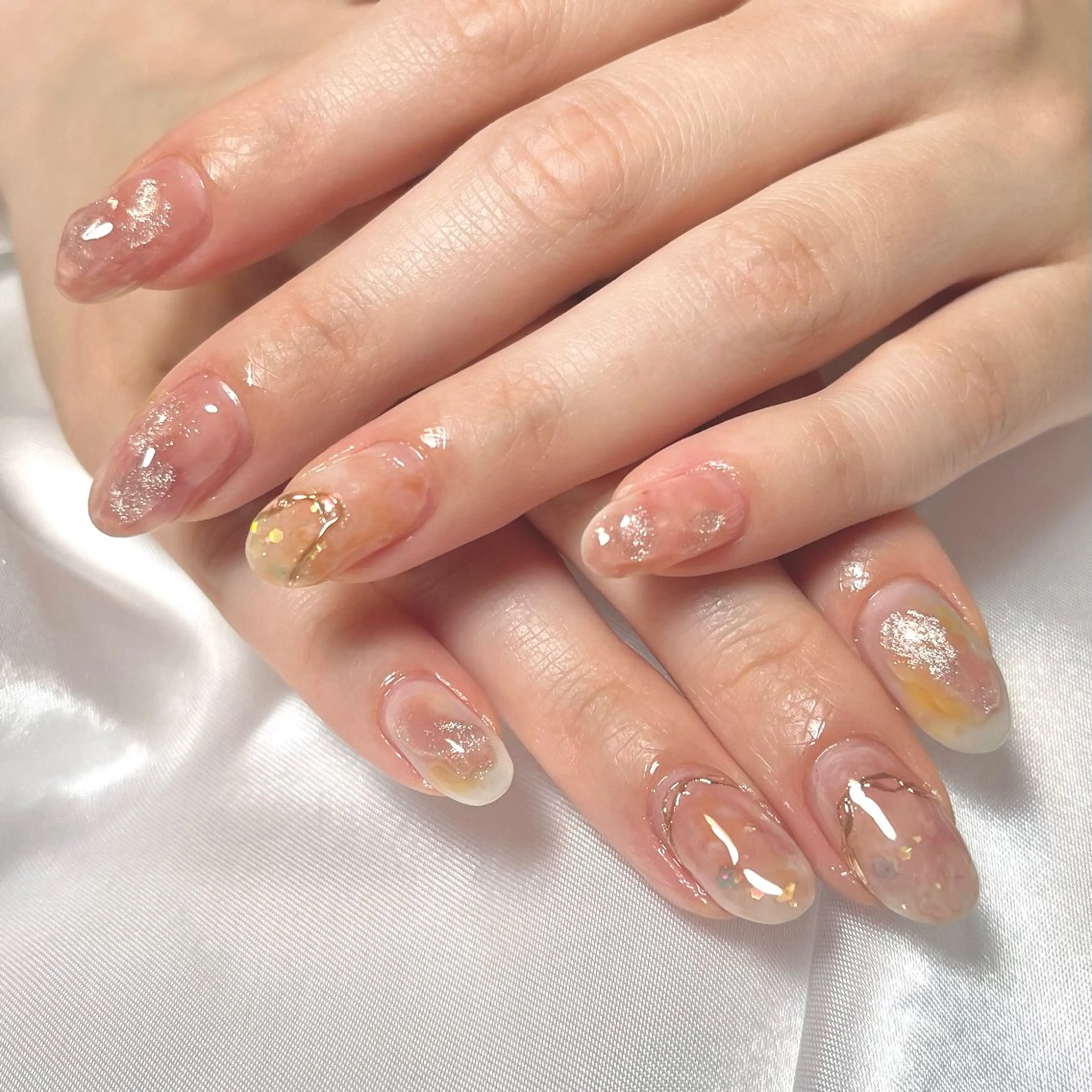 ネイル ピンク COCO  NAIL所属・COCO NAILのネイルデザイン