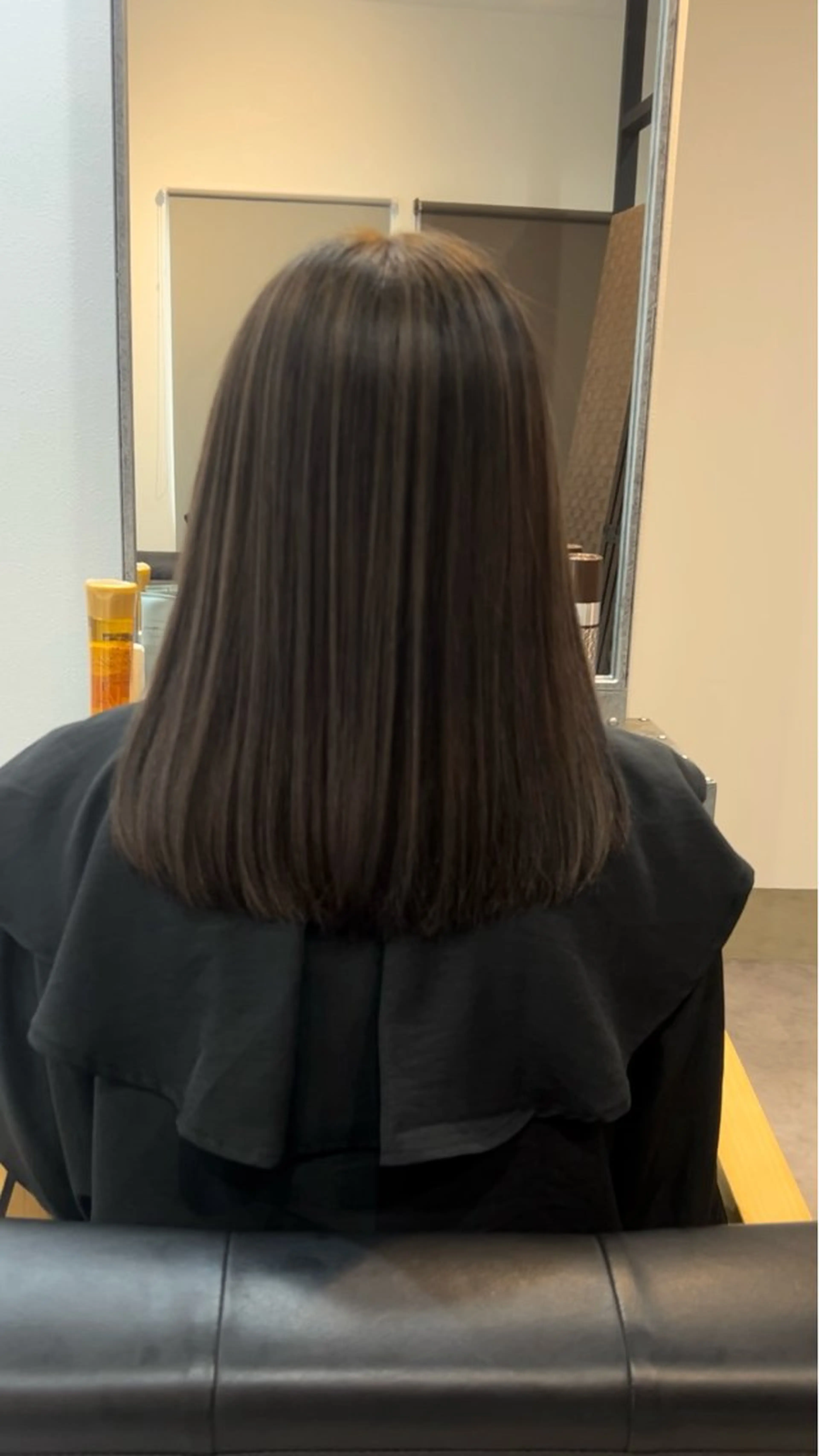 ミディアム カラー ⭐︎asia-s- たなかのヘアスタイル