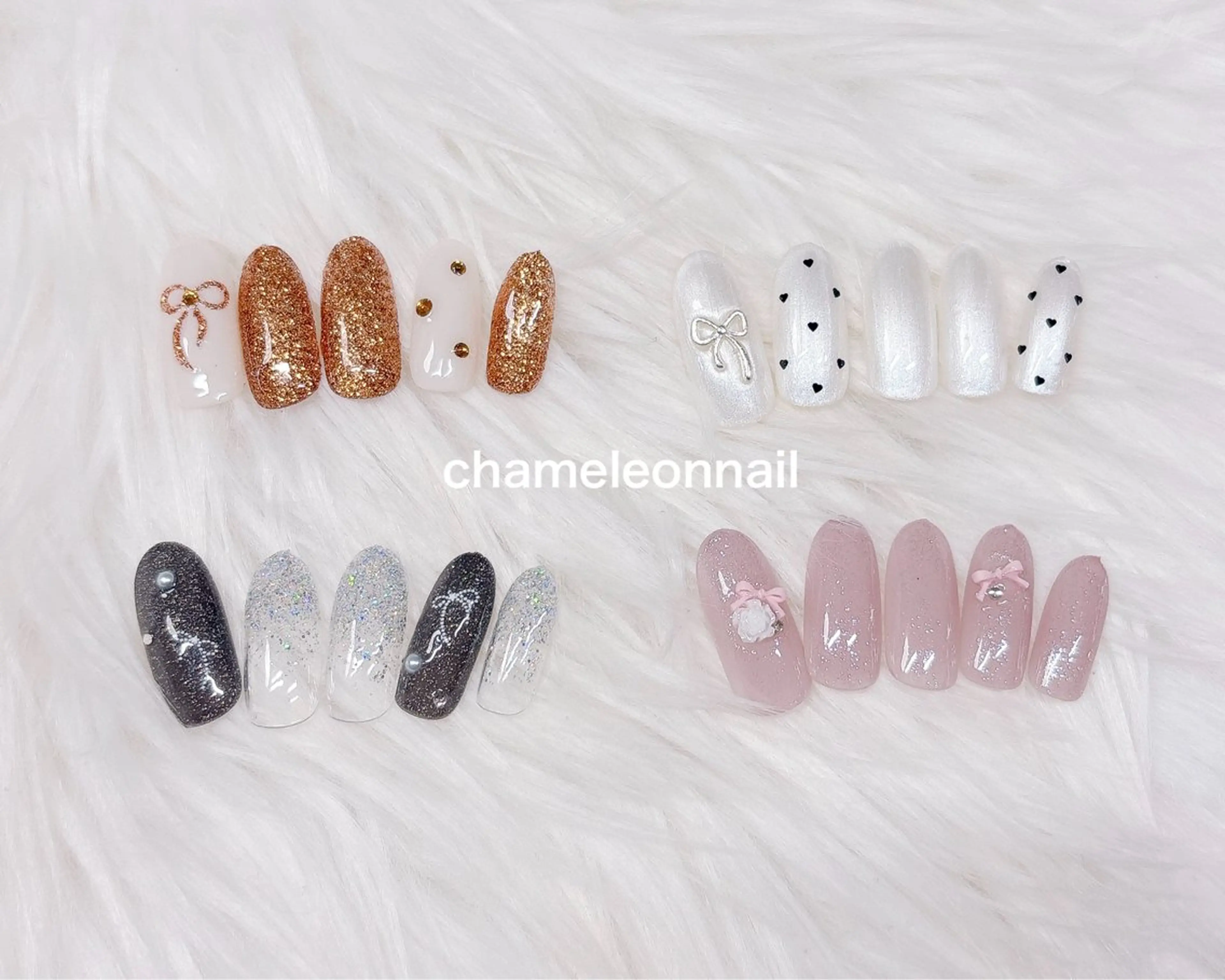 ネイル リボン カメレオンネイル ⭐︎kaori⭐︎のエステ・リラクイメージ