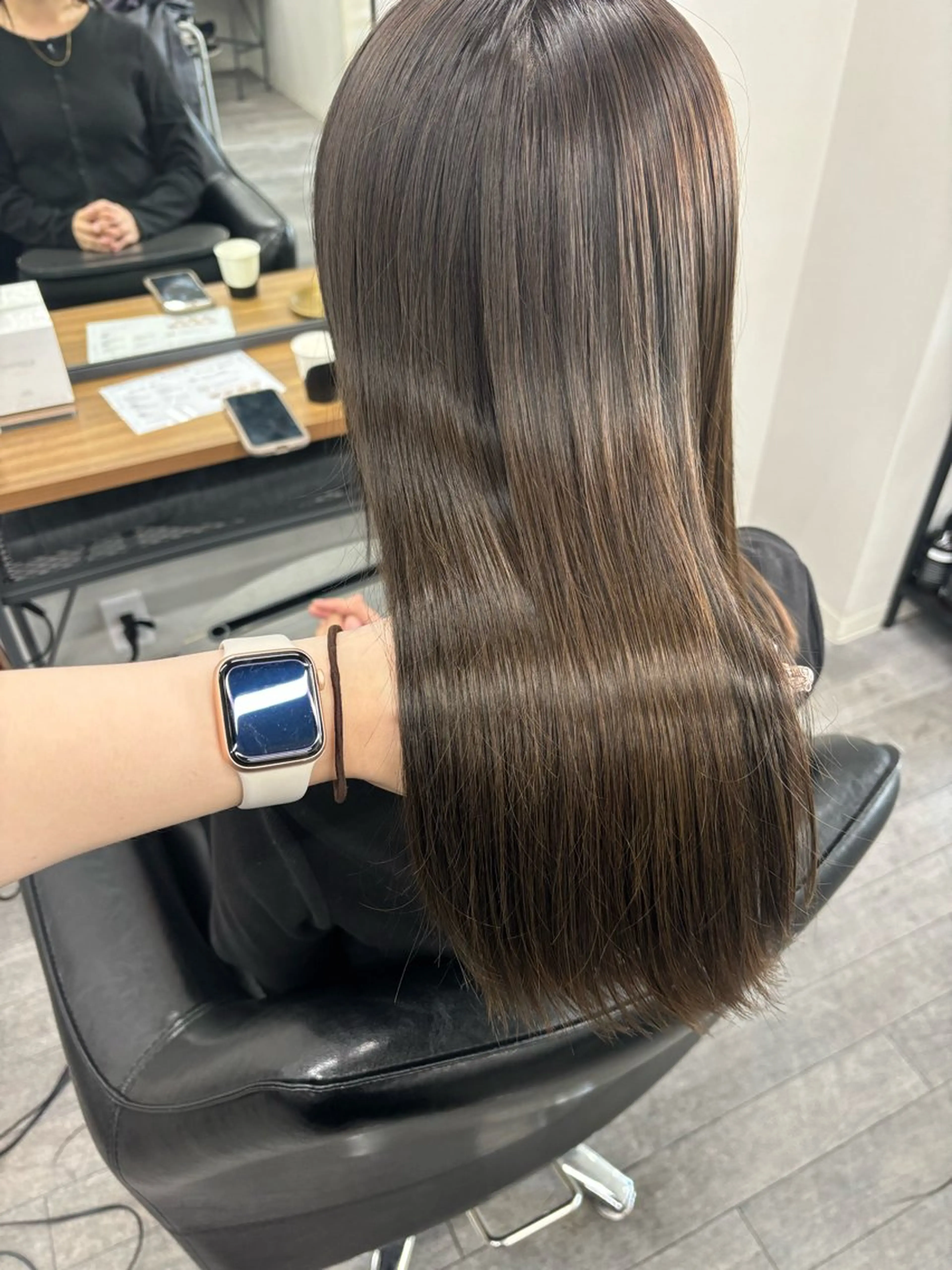 クーポン人気No.1★60%OFF！！Cut+艶カラー＋髪質改善UPTOGLOSS ¥21500→¥9900の写真