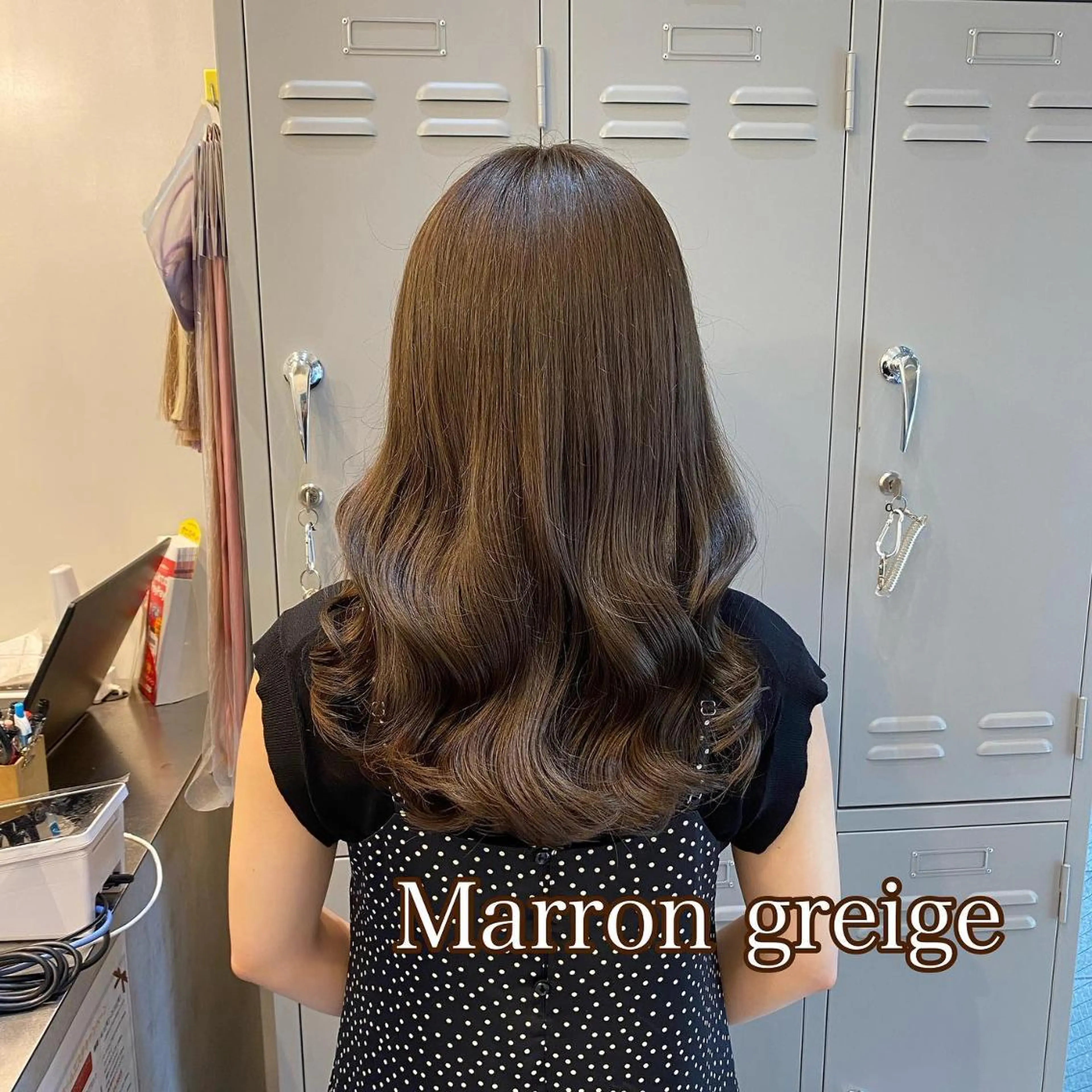 セミロング カラー ヘアアレンジ 🌷愛されヘア🌷 伊藤　万裕のヘアスタイル