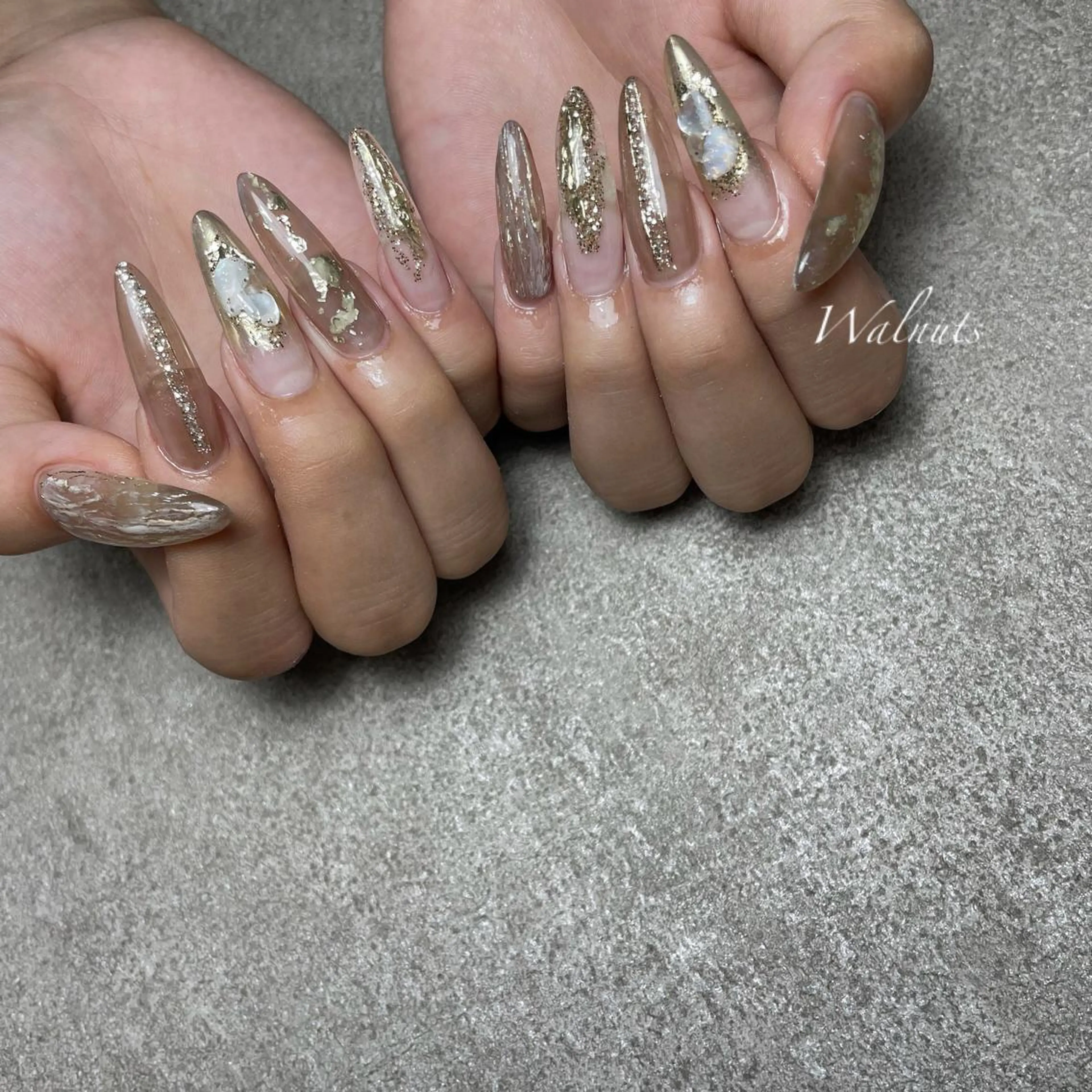 ネイル アートネイル ロングネイル ハンドネイル esterella所属・Nail salon esterellaのネイルデザイン