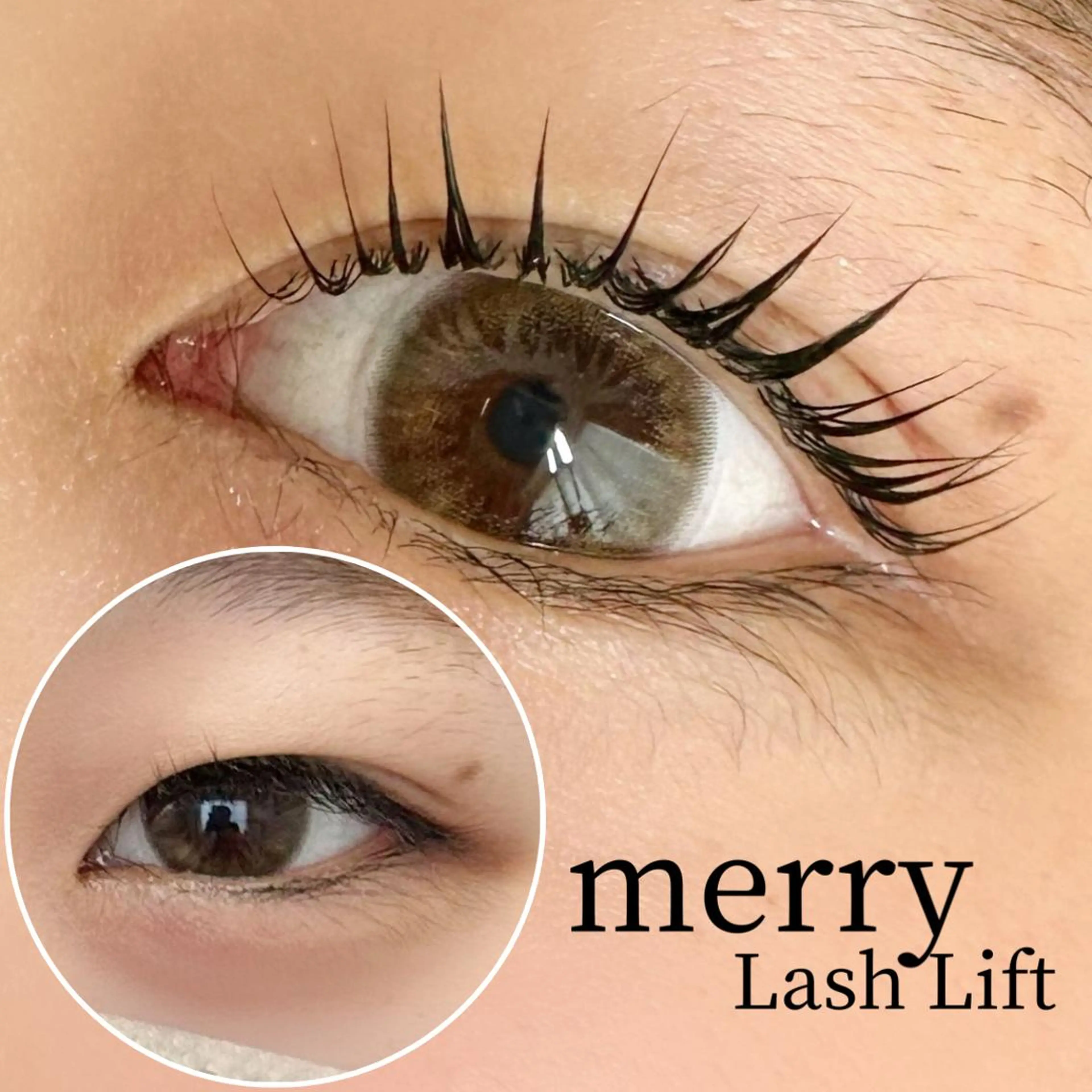 マツエク・マツパ merry Lash Liftのマツエク・マツパデザイン