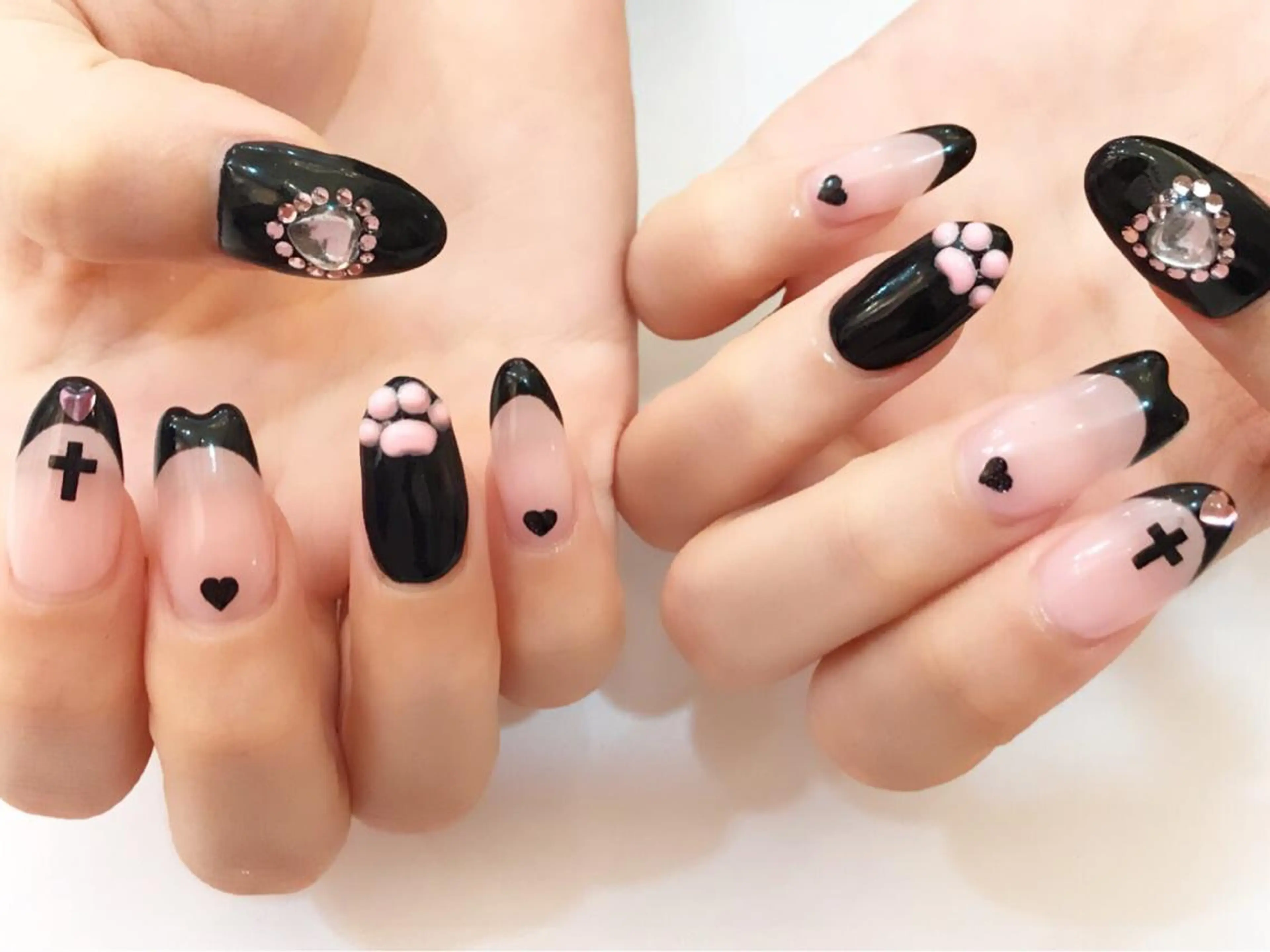 セミロング カラー メンズ キッズ ネイル NAILSGOGO shibuyaのネイルデザイン