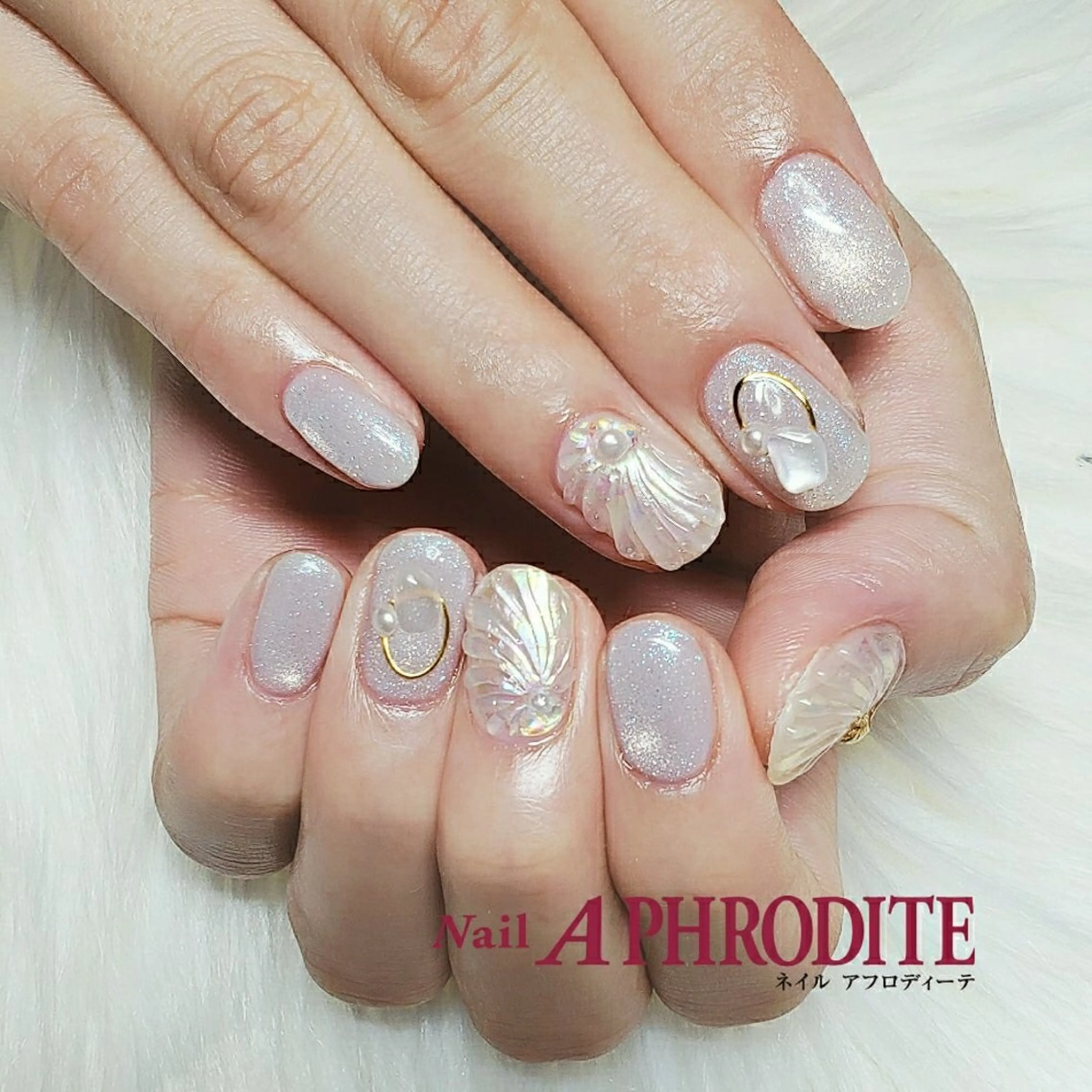 ネイル ジェルネイル ニュアンスネイル スカルプネイル ソフトジェル ネイルチップ ハンドネイル Nail  Aphroditeのネイルデザイン