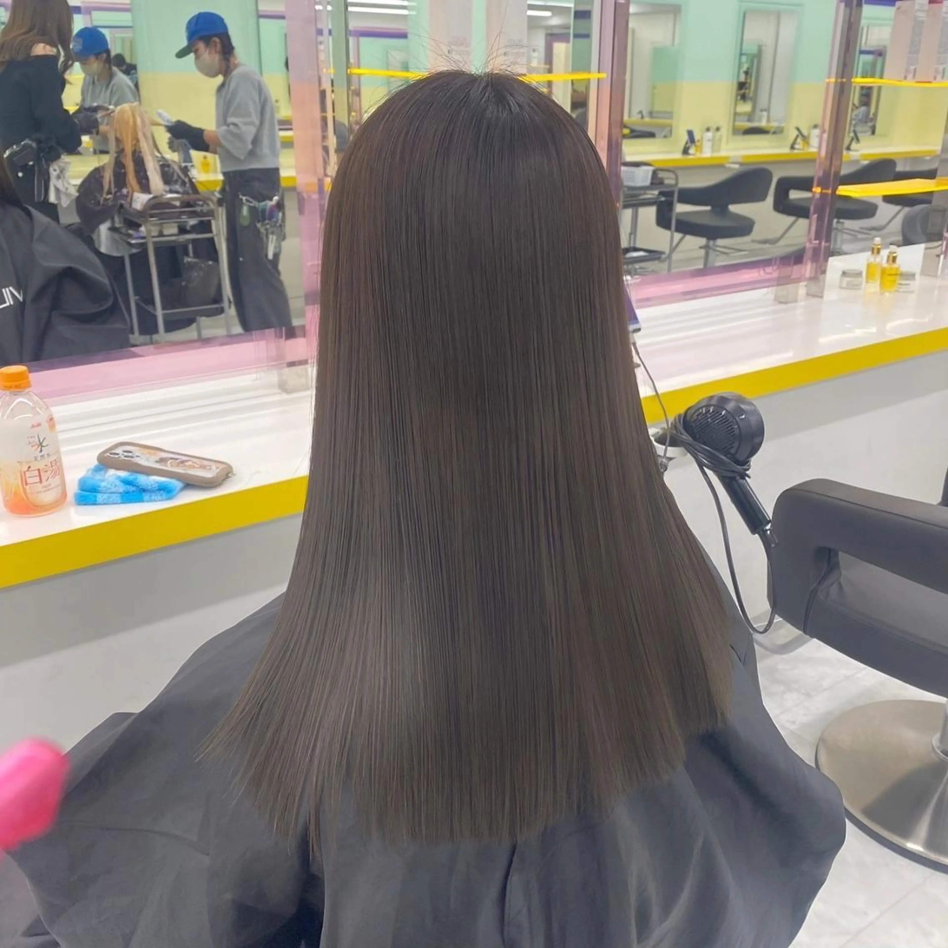 カラー トレンド韓国暖色 ♡momo♡のヘアスタイル