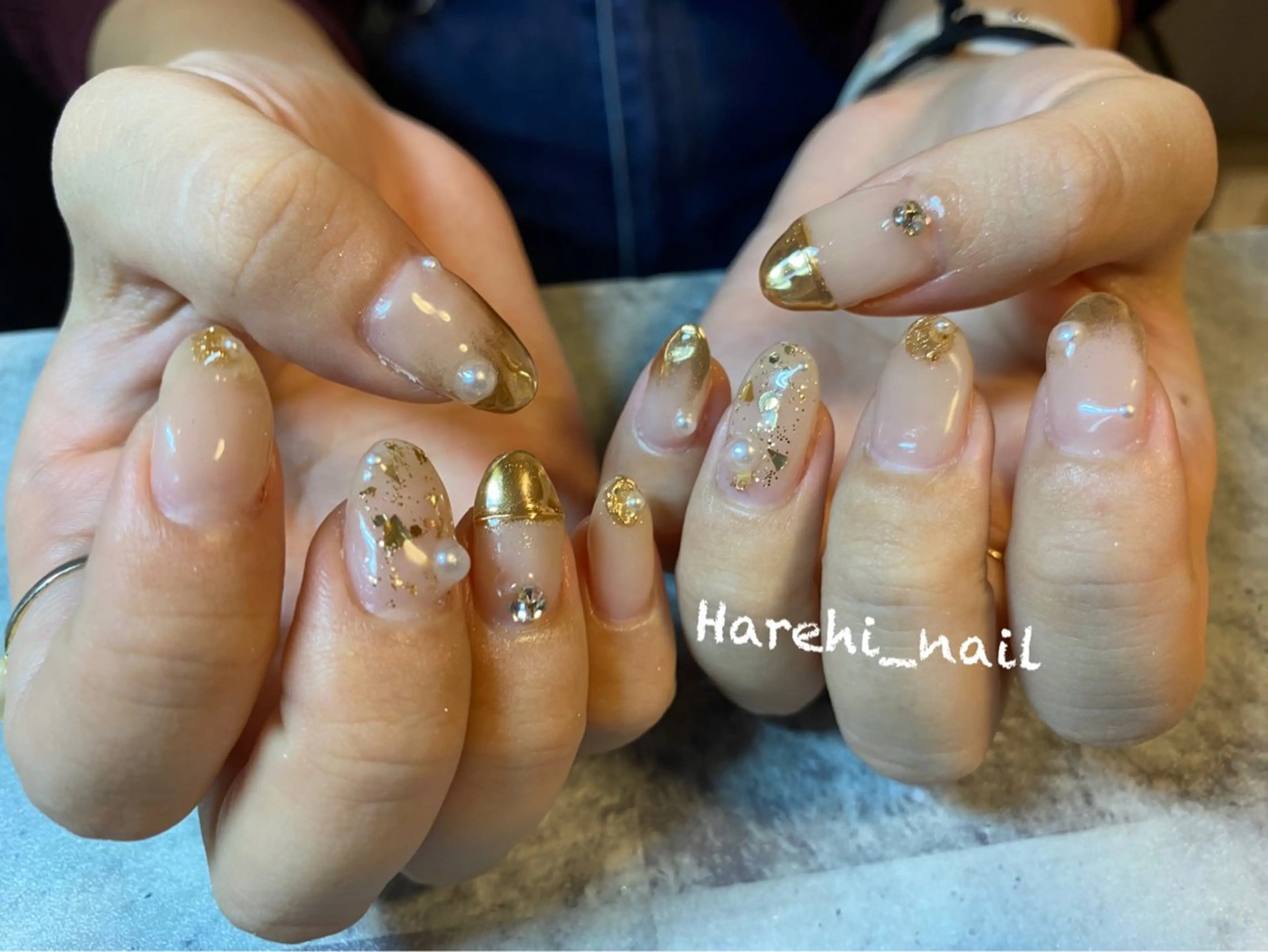 ネイル ハンドネイル Harehi_ nailのネイルデザイン