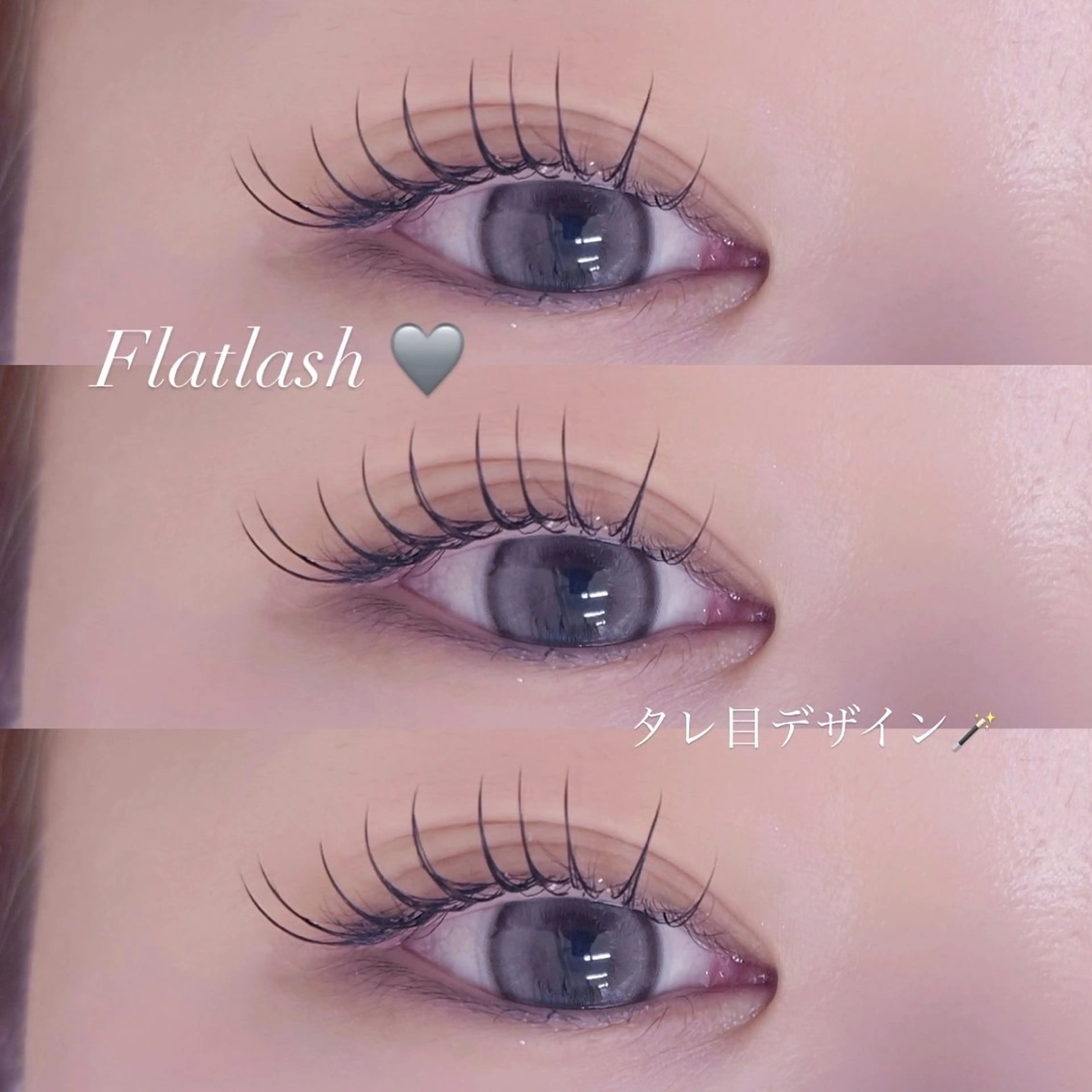 当日限定 💘 フラットラッシュ100​〜​120本の写真
