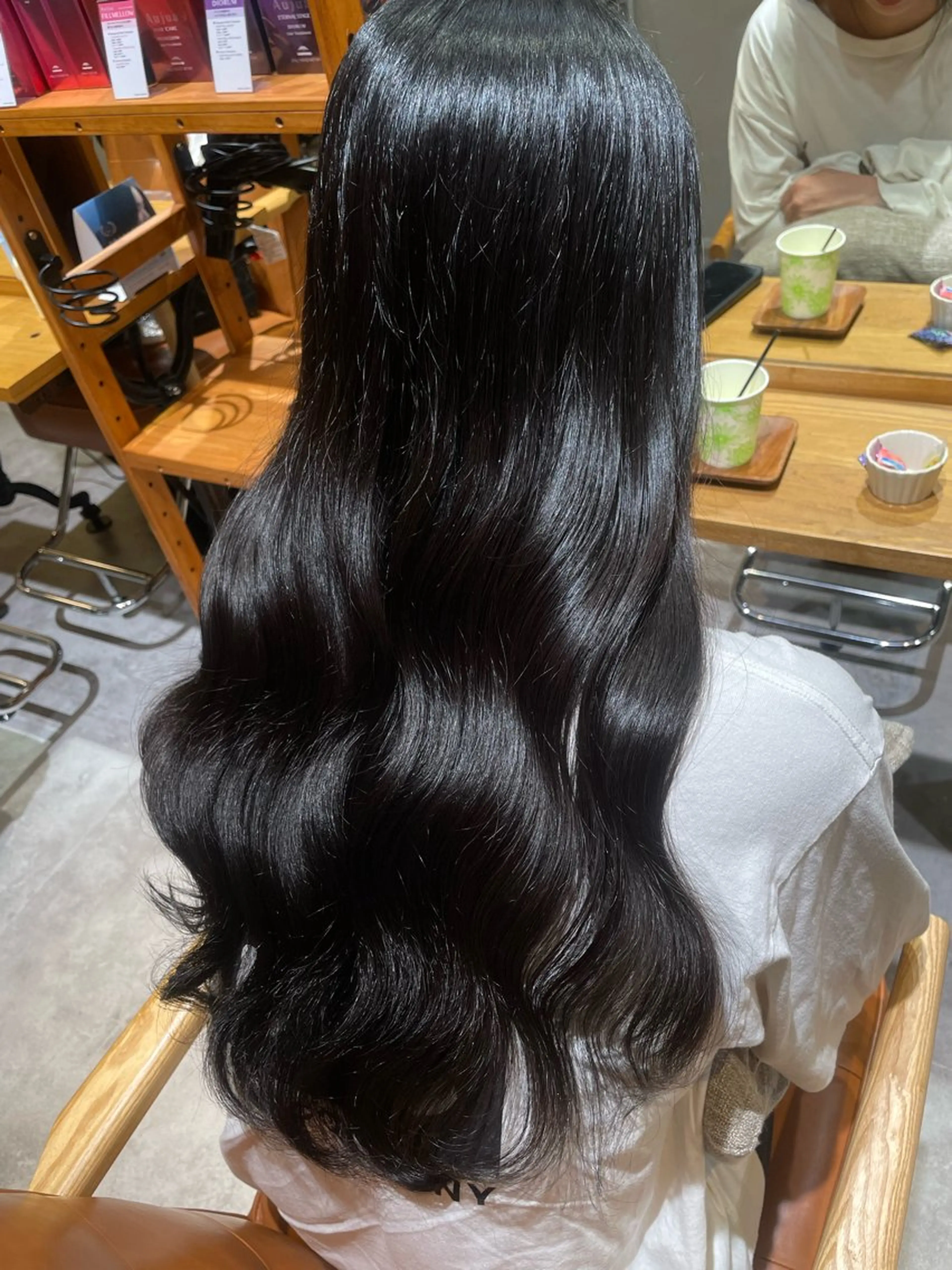 ロング カラー 透明感カラー カット ヘアカラー トリートメント 🩵近藤 莉子🩵のヘアスタイル