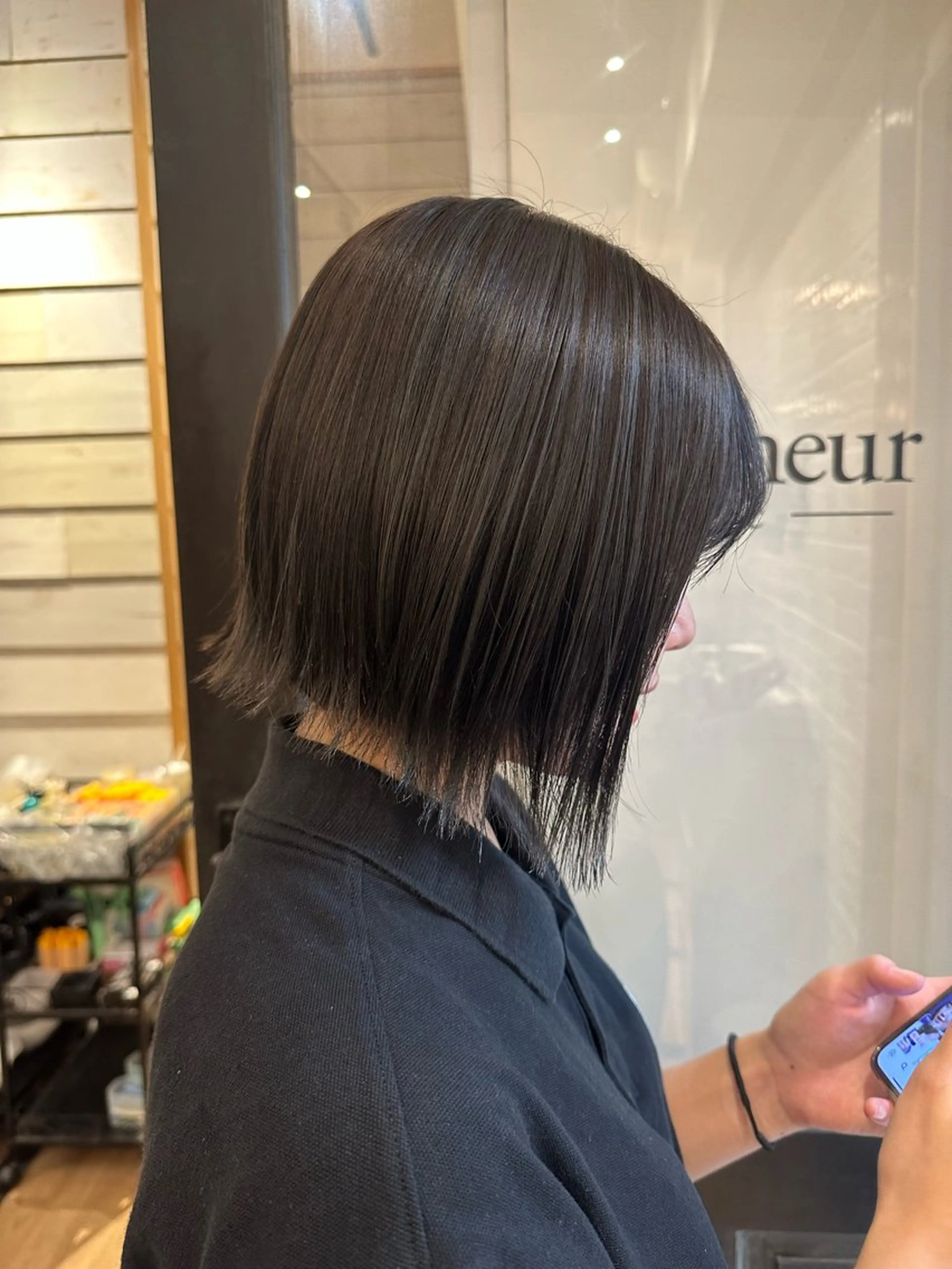 ショート La bonheur hair reve 池袋店所属・🐈‍⬛ マナカ🐈‍⬛のヘアスタイル