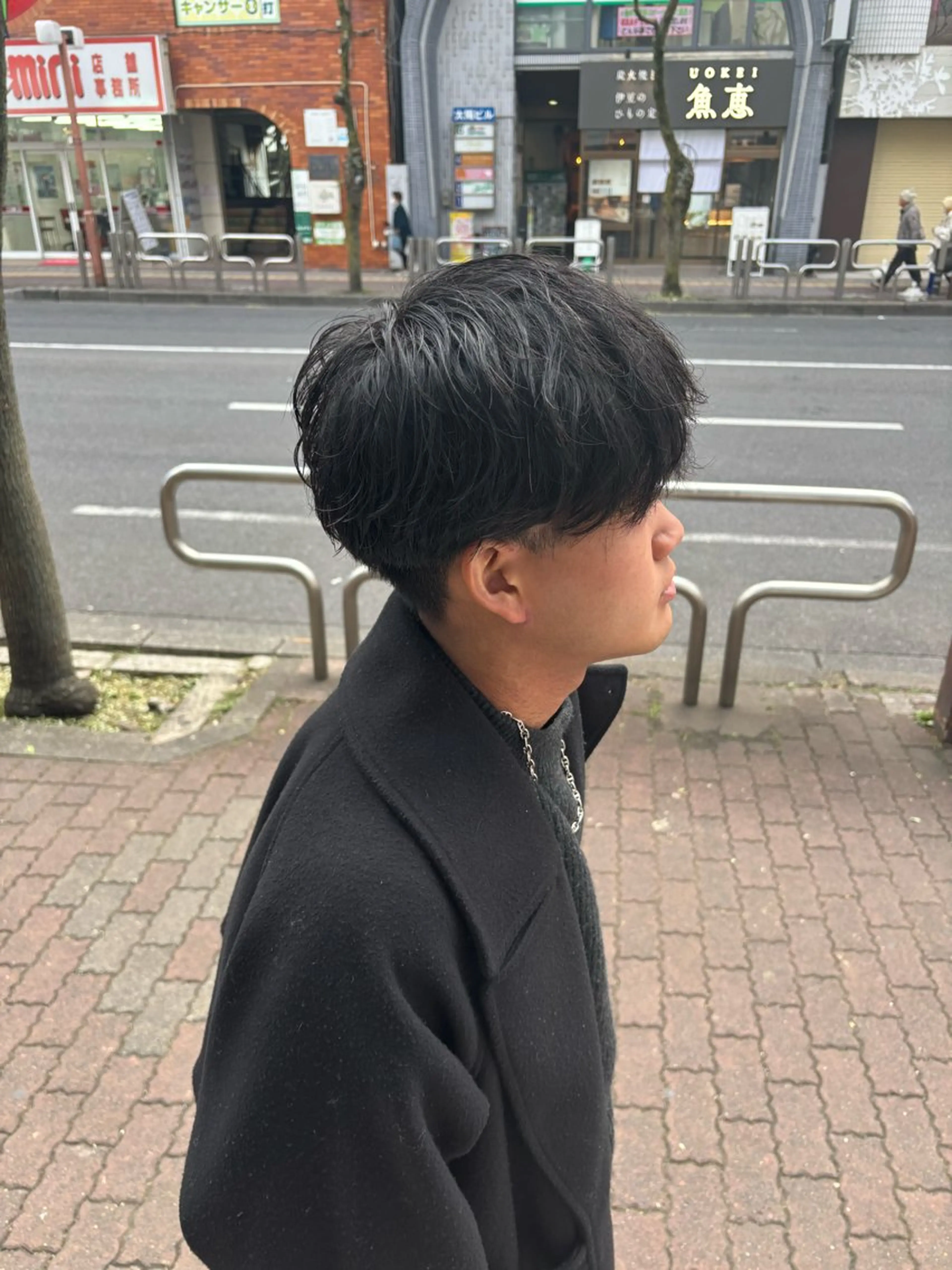 パーマ メンズ 韓国風/メンズ アイブロウワックスの眉毛・アイブロウイメージ