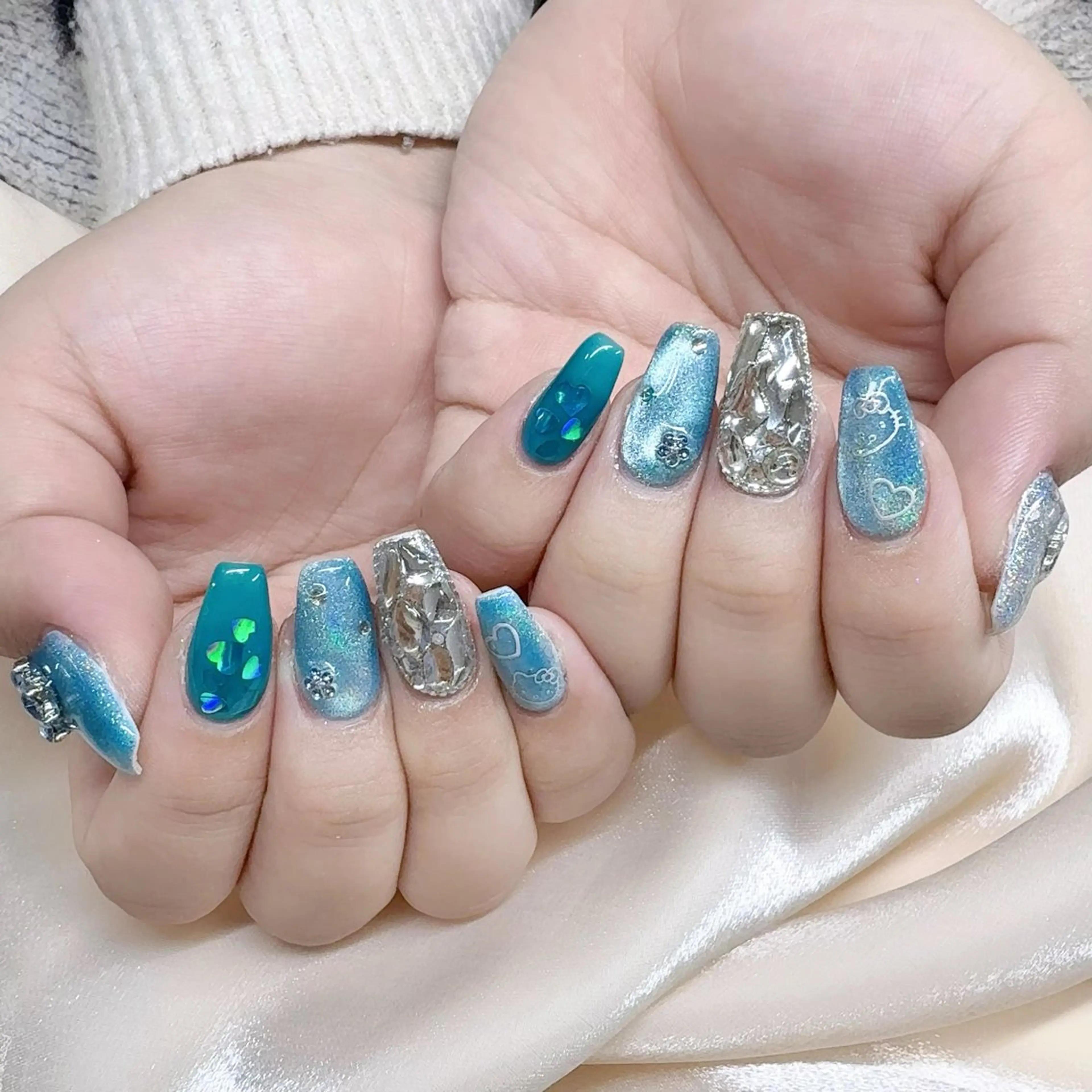 ネイル ハンドネイル NAILサロン 木にいるのネイルデザイン