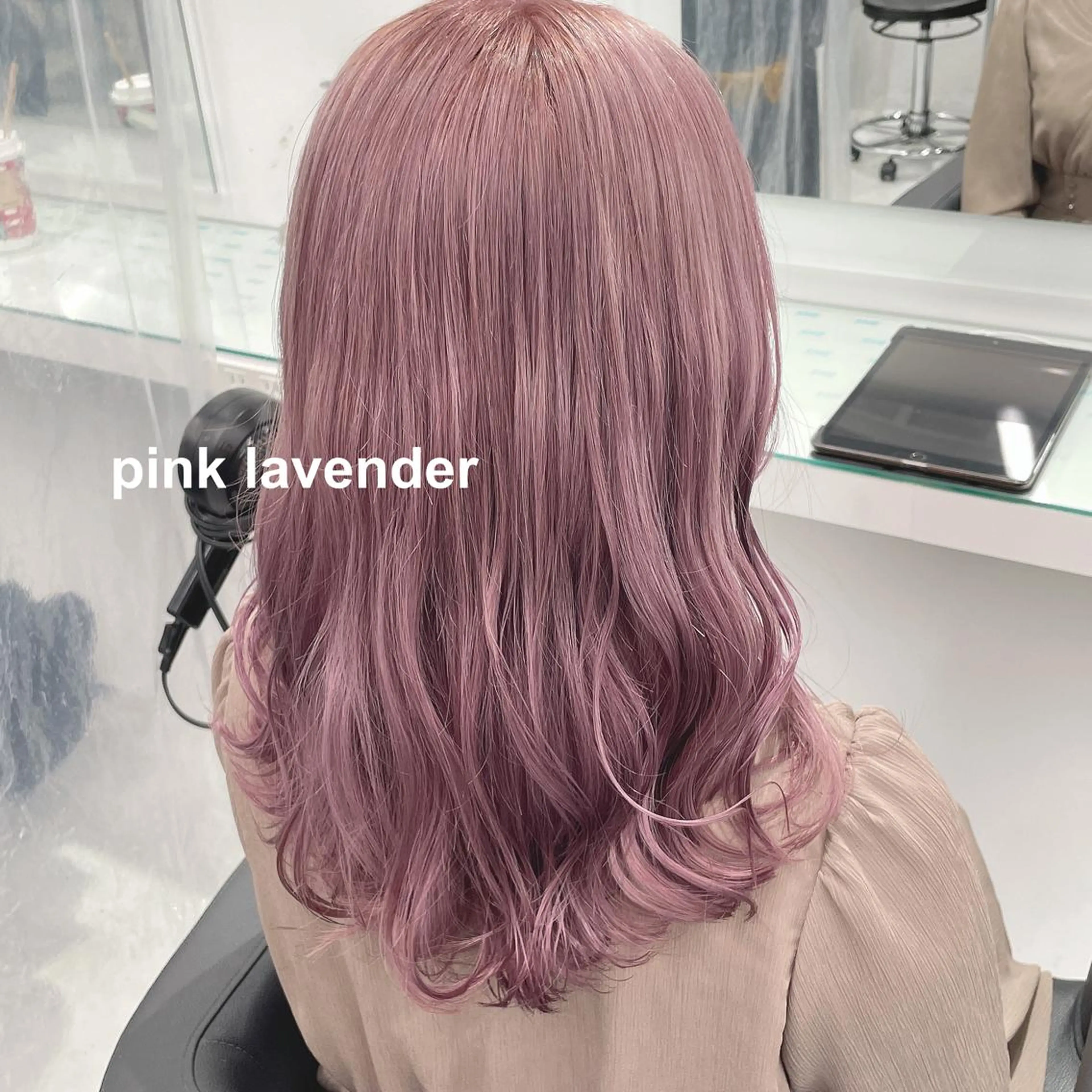 セミロング カラー ヘアカラー 💗🤍透明感カラー 🤍💗kanonのヘアスタイル