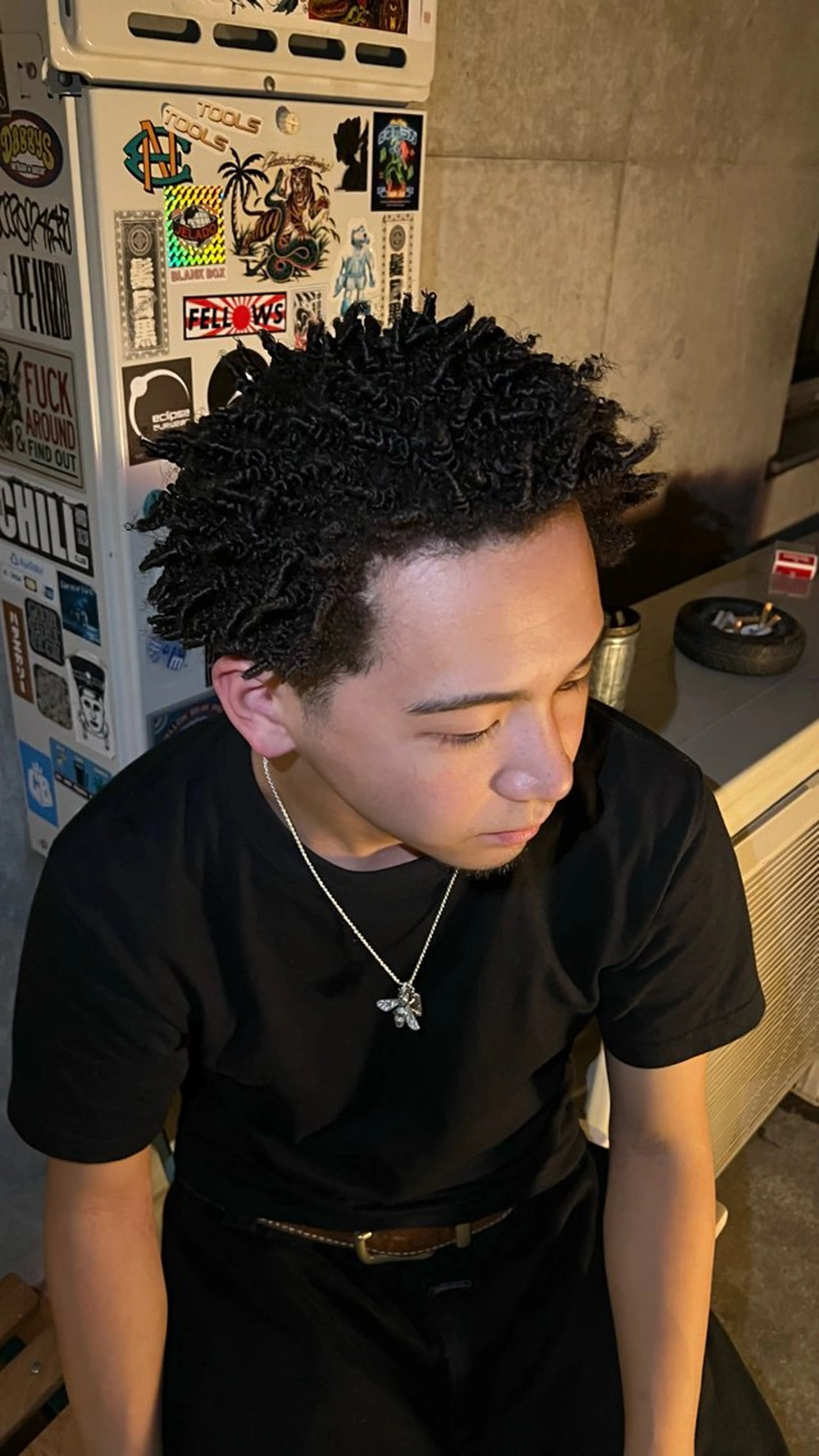 パーマ パーマ 水野 明羽のヘアスタイル