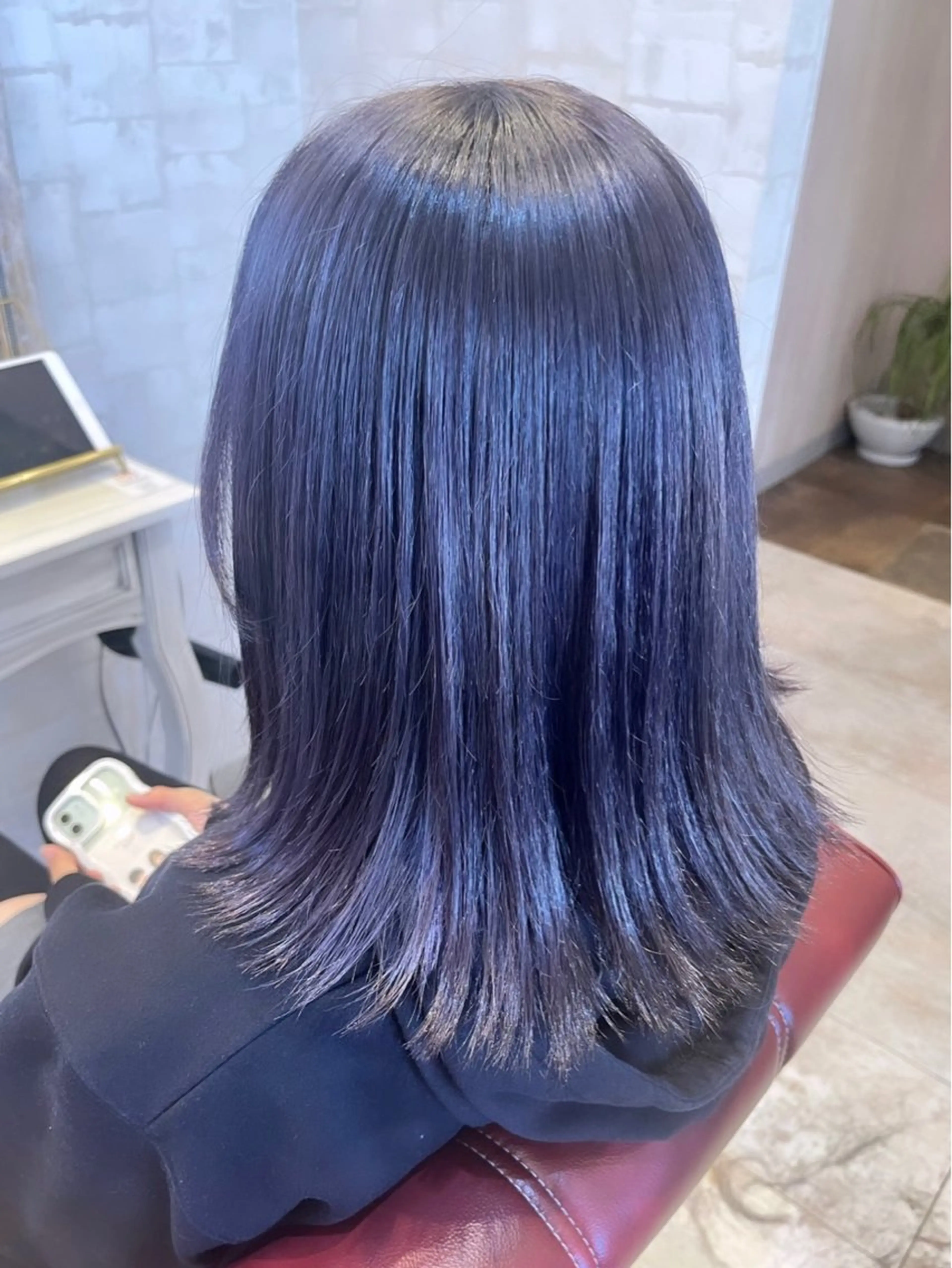 ミディアム カット ヘアカラー トリートメント 🍭透明感カラー 志賀拓海🍬🌈のヘアスタイル