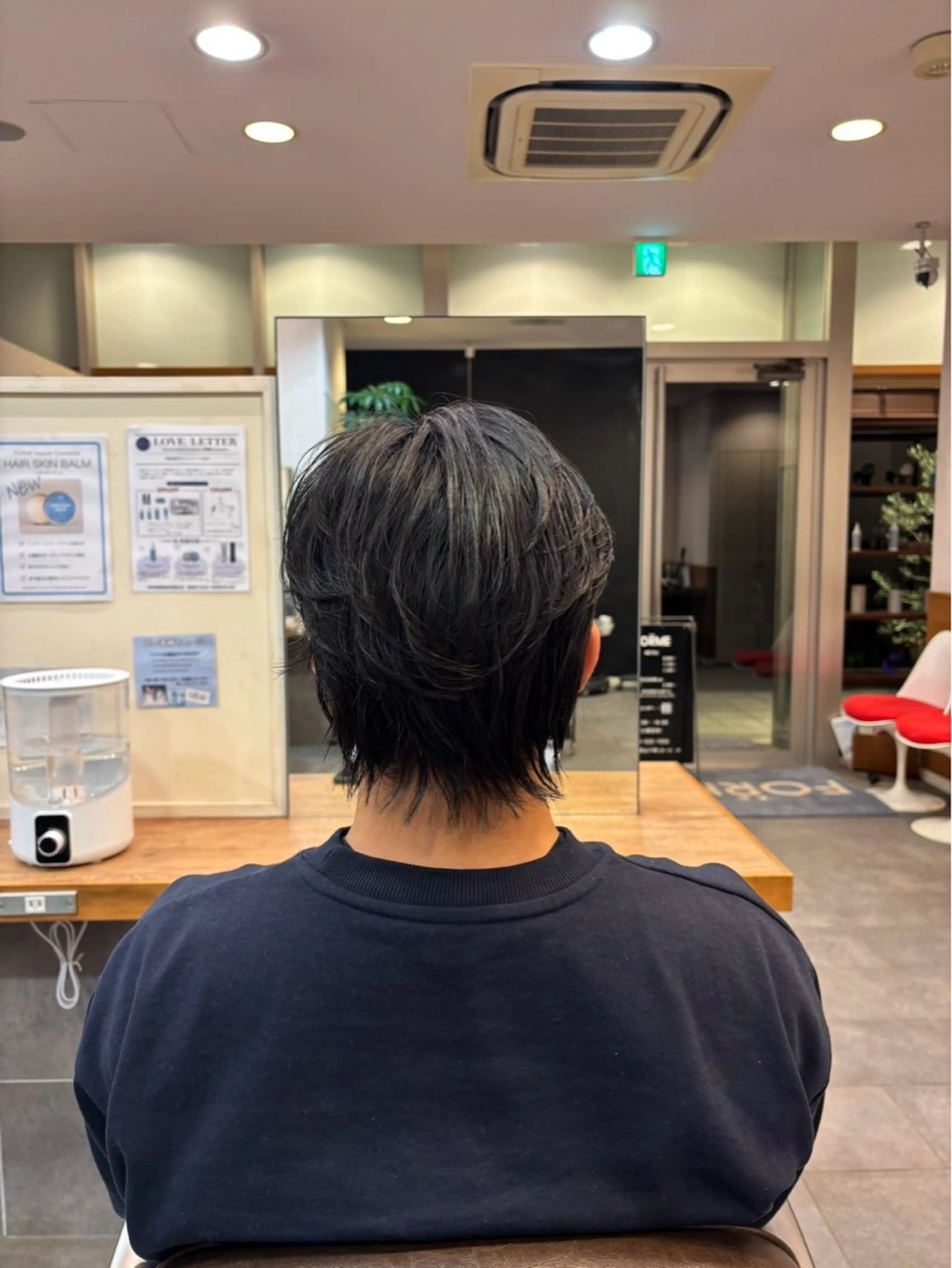 【木、金19:00限定】襟足ありメンズカット＋シャンプー🫧の写真