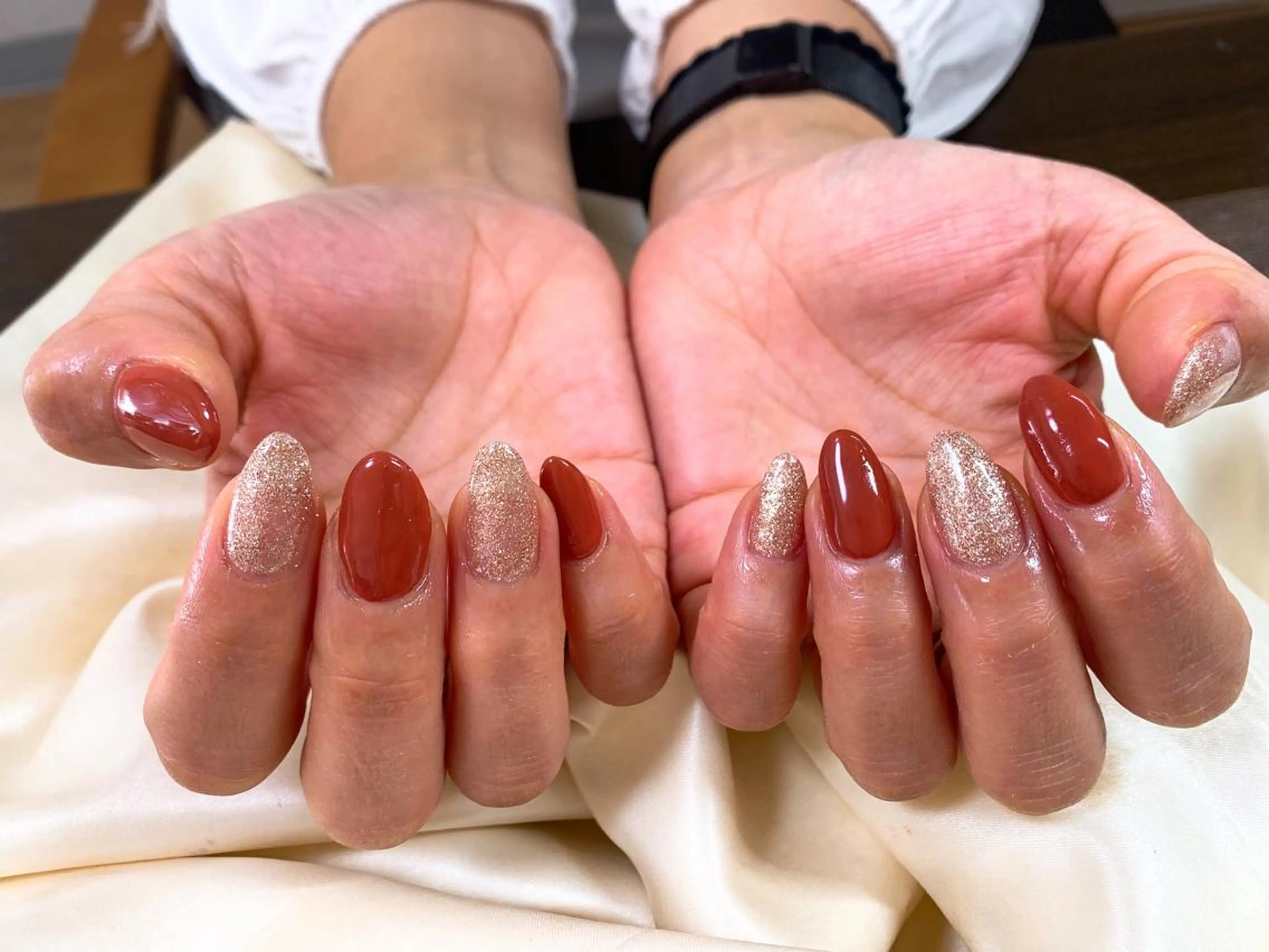 ネイル フットネイル ジェルネイル 韓国ネイル マグネットネイル ミラーネイル ハンドネイル Mogu nail 二子玉川のネイルデザイン