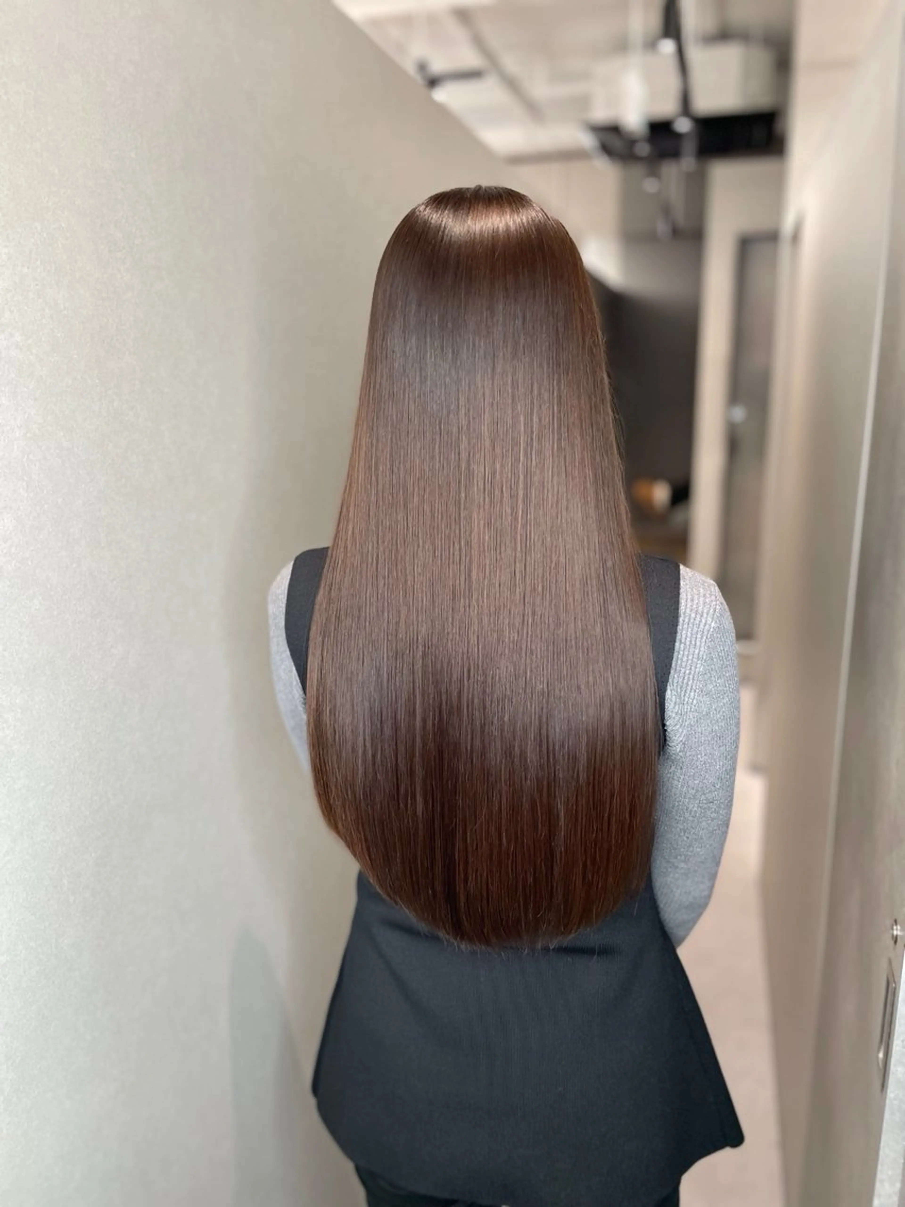 ロング カラー 透明感カラー 髪質改善 カット ヘアカラー トリートメント 今井 勝也のヘアスタイル