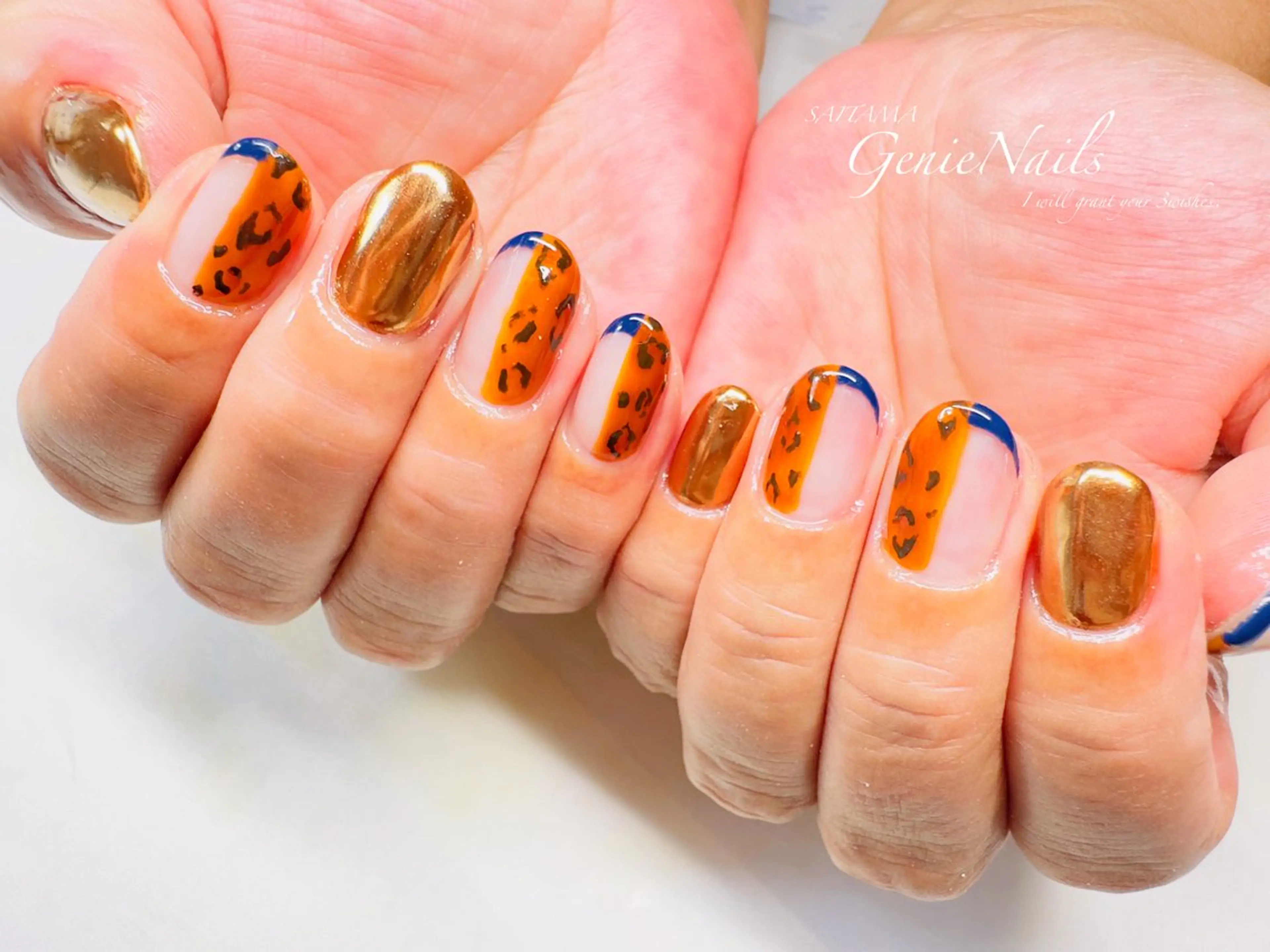 メンズ ネイル ハロウィン アートネイル フットネイル ハロウィン メンズネイル Genie Nailsのネイルデザイン