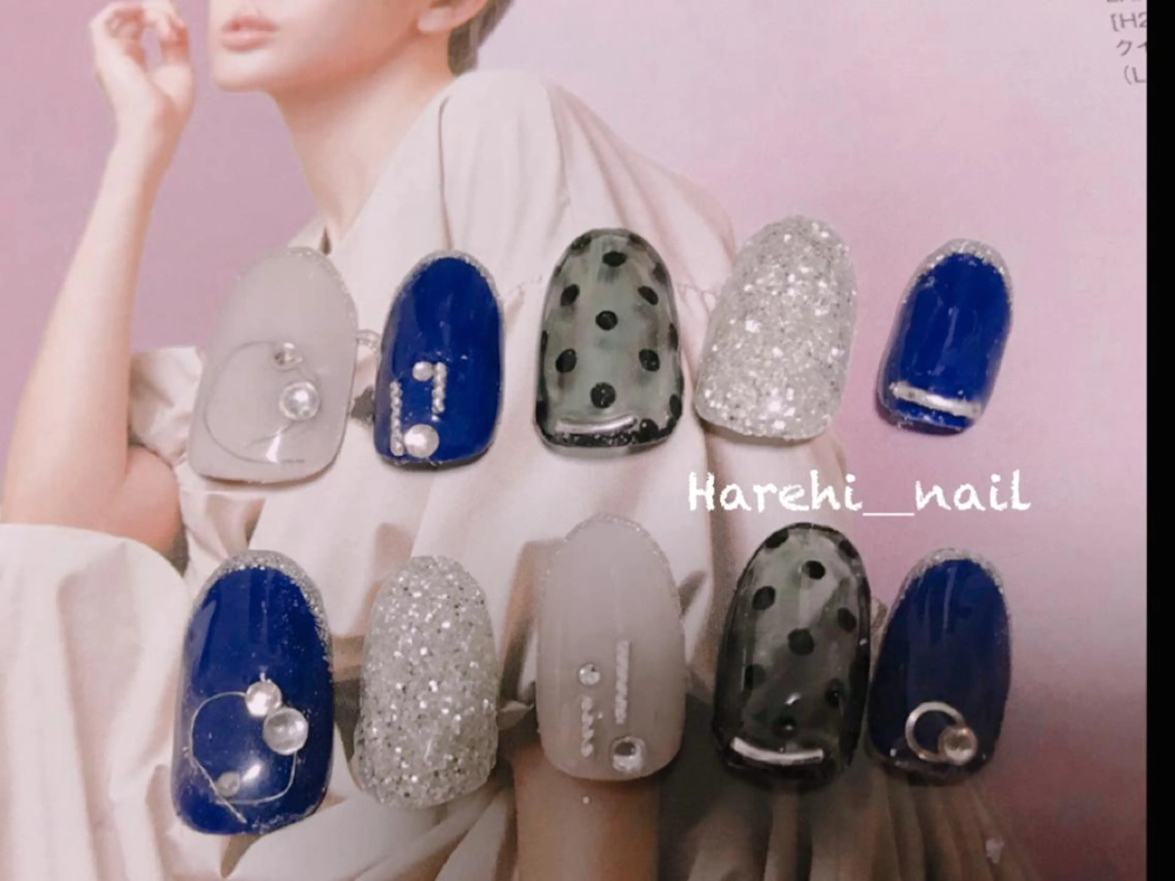 ネイル アートネイル ネイルチップ Harehi_ nailのネイルデザイン