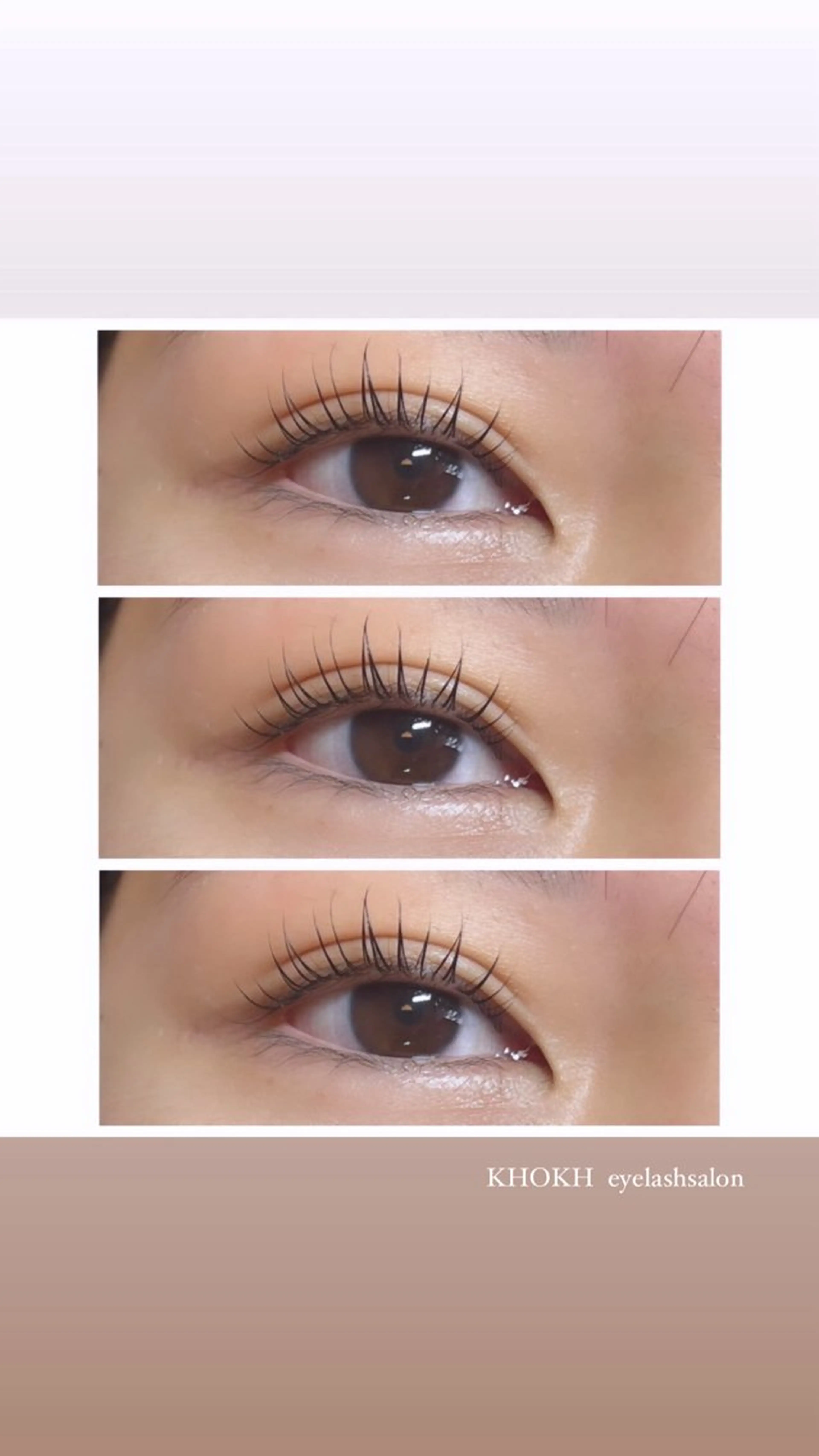 マツエク・マツパ KHOKH フフのマツエク・マツパデザイン