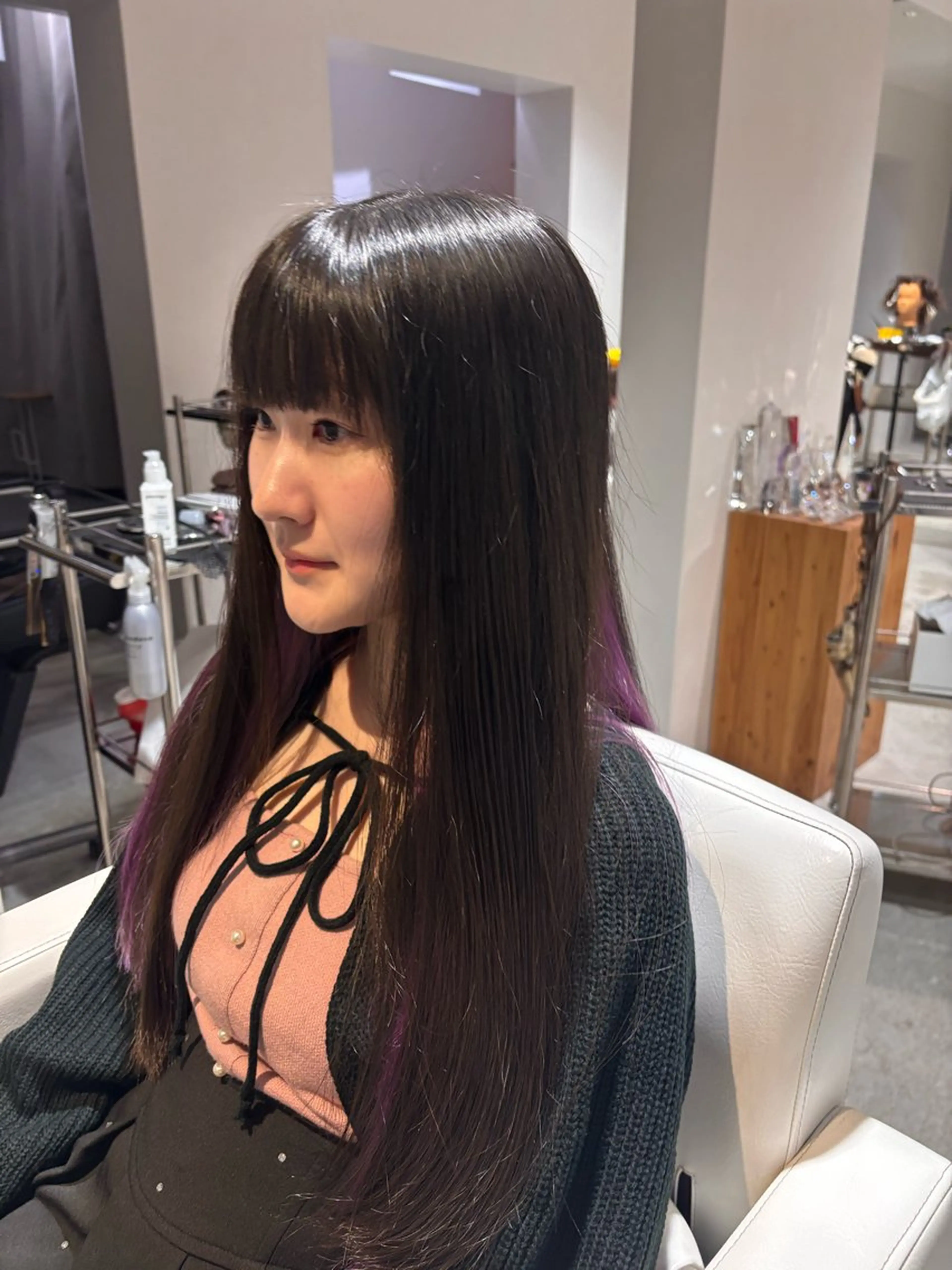 ロング 中間 陽平のヘアスタイル