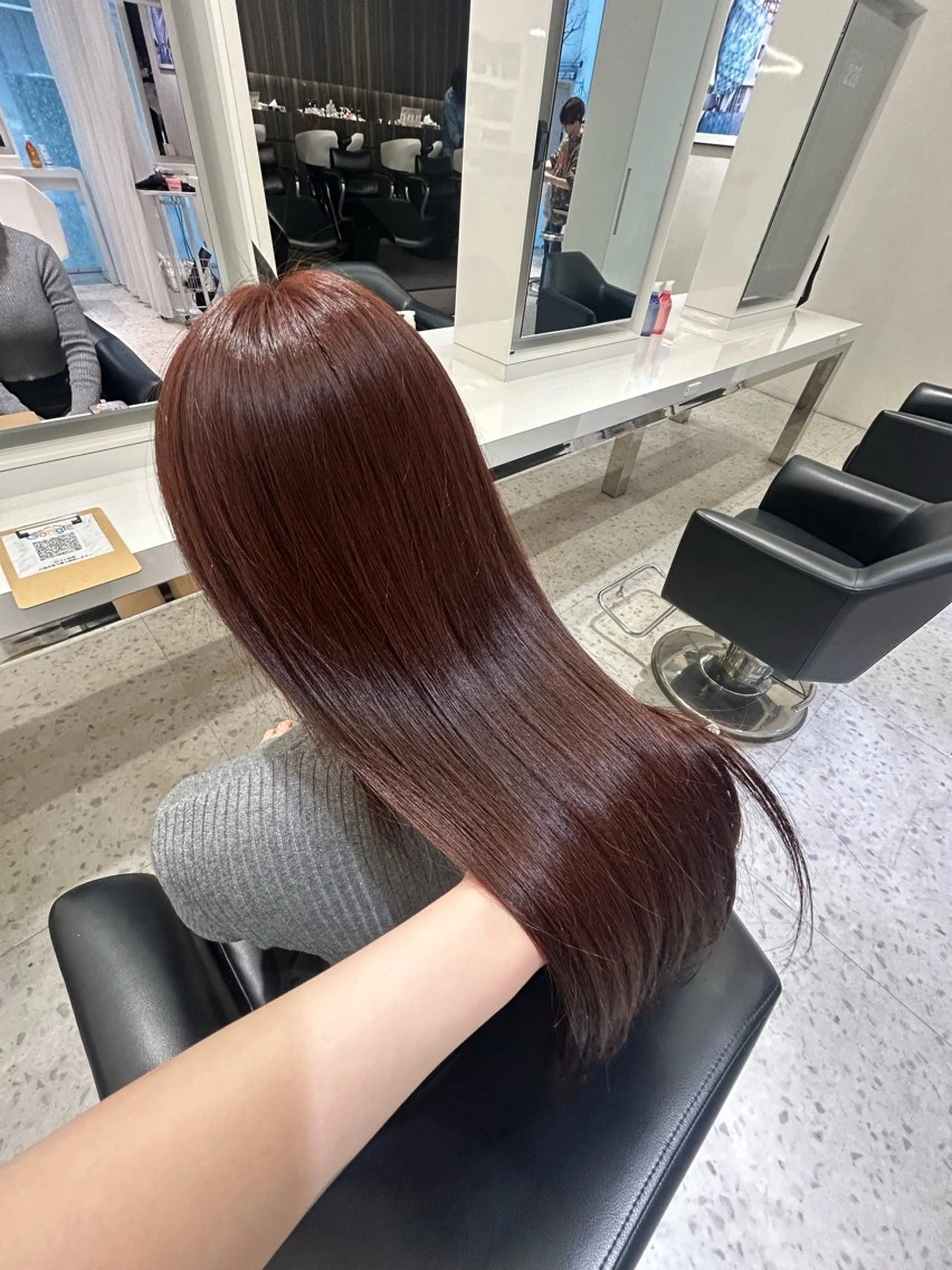 ロング カラー ‎ 𝐑𝐈𝐎ྀིのヘアスタイル