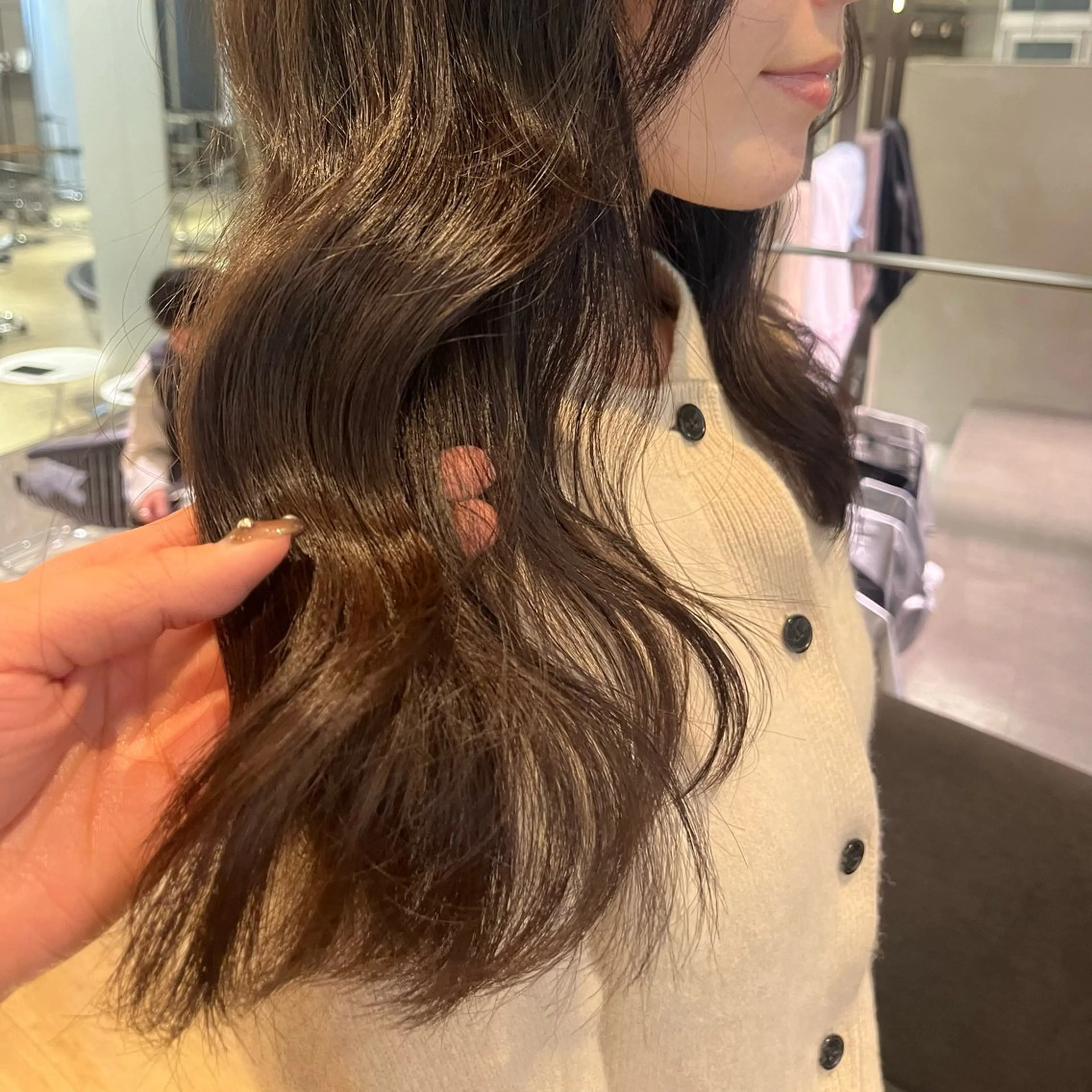 ロング カラー ブラウンカラー 森山 葵 ショート×メンズのヘアスタイル